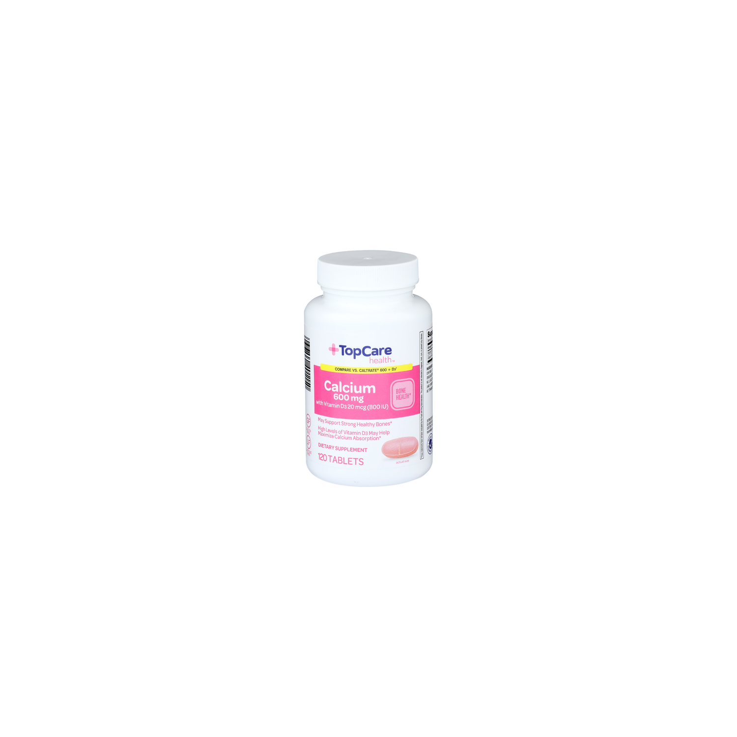 Topcare Health Health Calcium - 120 Count Image 1 of 4