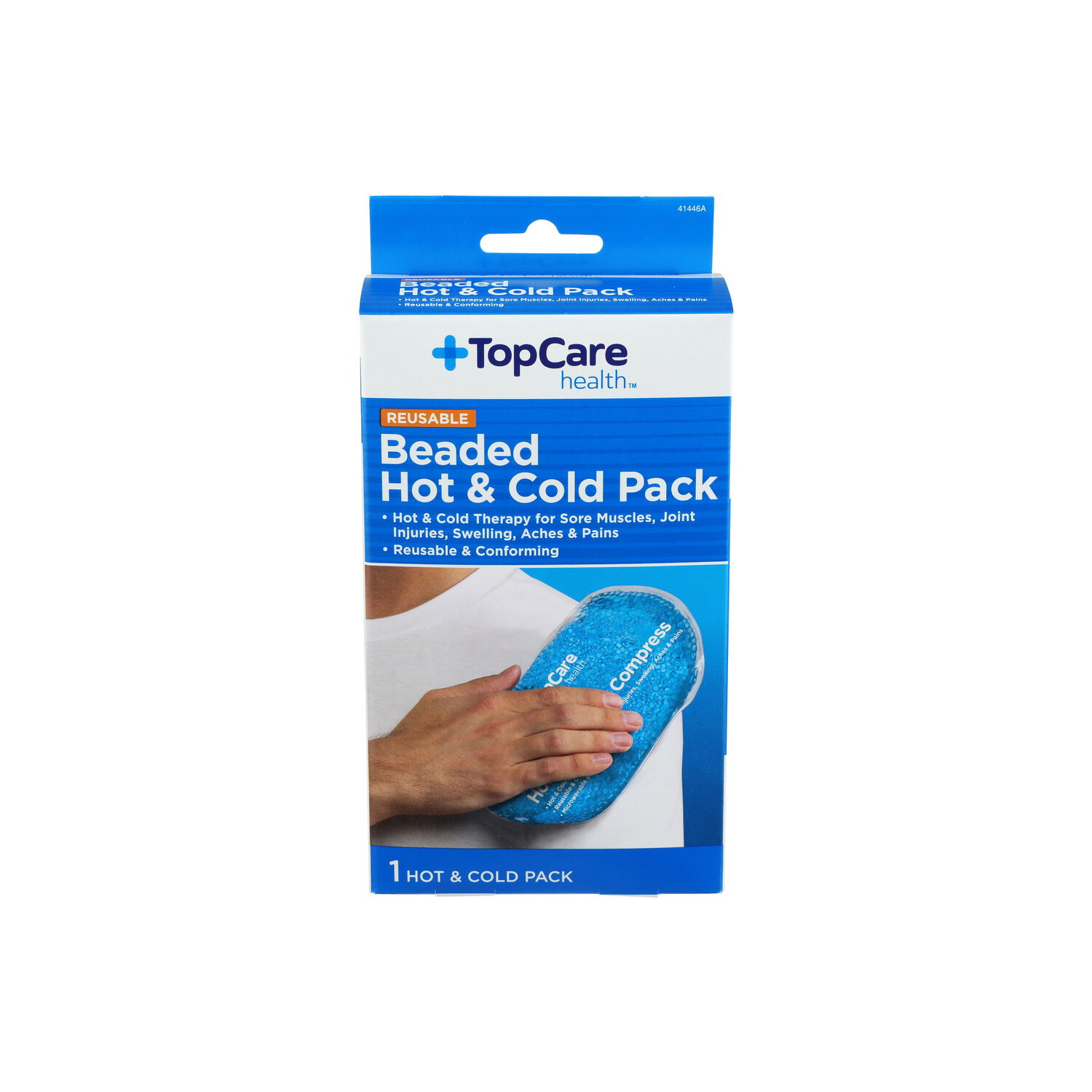 Top Care Health Reusable Beaded Hot & Cold Pack - 1 Count Image 1 of 2