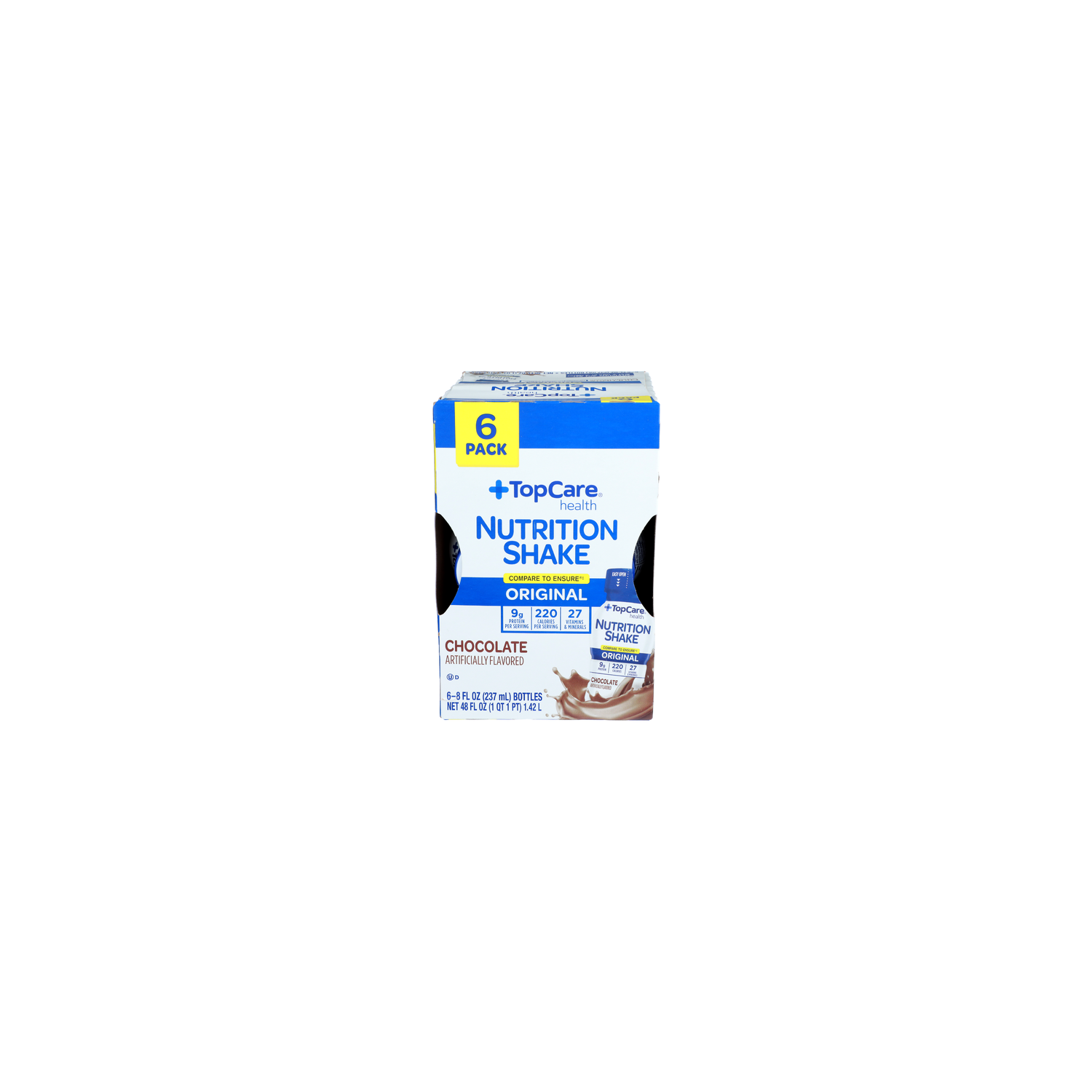 Topcare Health Original Nutrition Shake - 8 Fluid Ounce - 6 Count Image 1 of 4