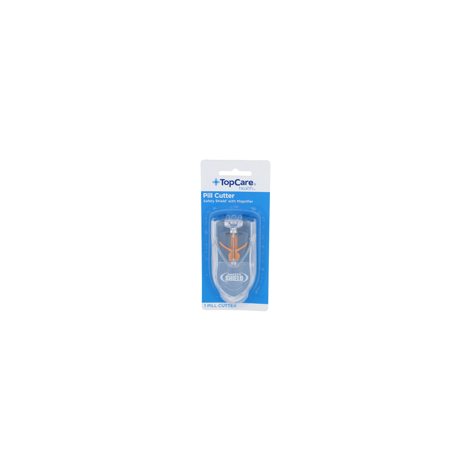 Topcare Health Safety Shield With Magnifier Health Pill Cutter - 1 Count Image 1 of 2