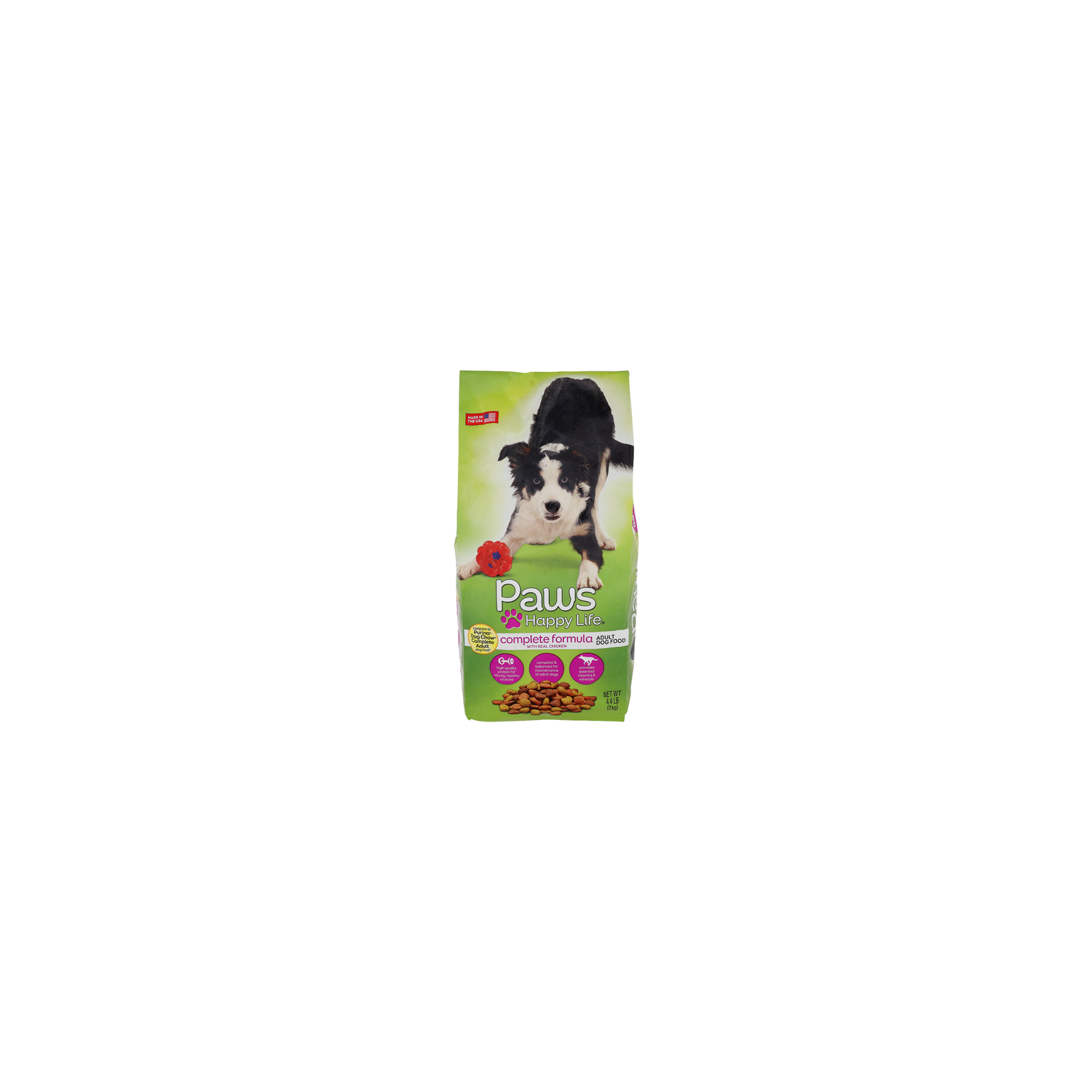 Paws Happy Life Adult Dog Food - 4.4 Pound Image 1 of 4