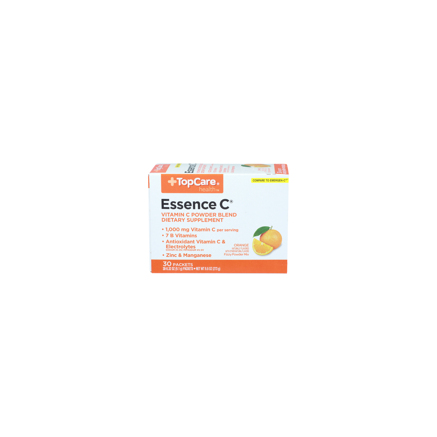 Topcare Health Orange Essence C - 0.011 Ounce - 30 Count Image 1 of 2