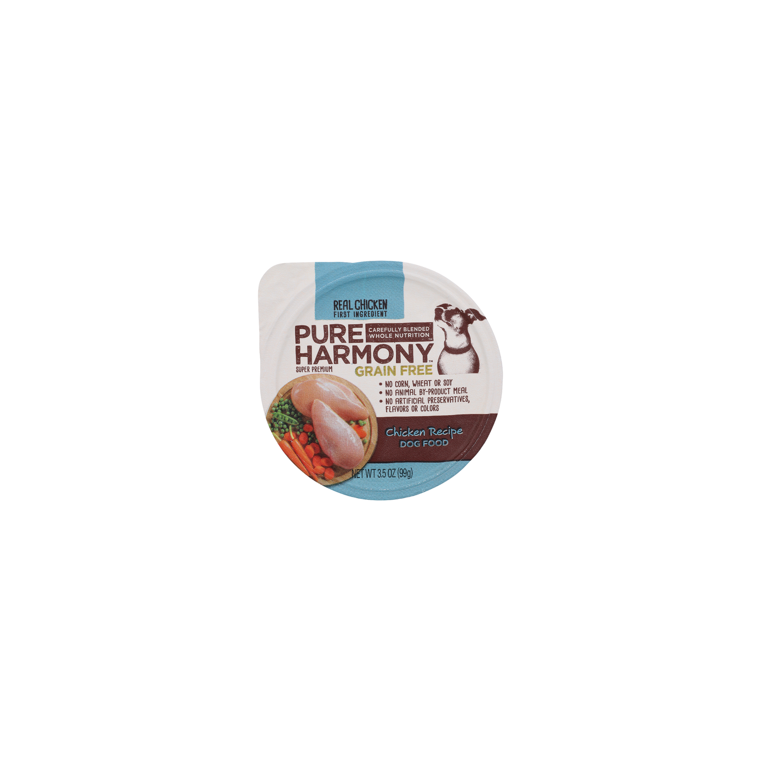Pure Harmony Grain Free Chicken Recipe Super Premium Dog Food - 3.5 Ounce Image 1 of 3