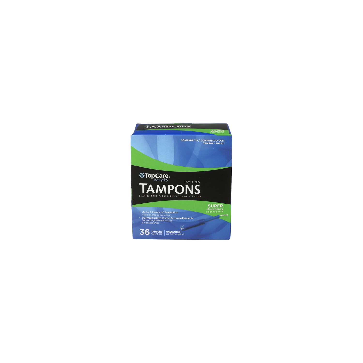 TopCare Everyday Super Absorbency Tampons - 36 Count Image 1 of 3