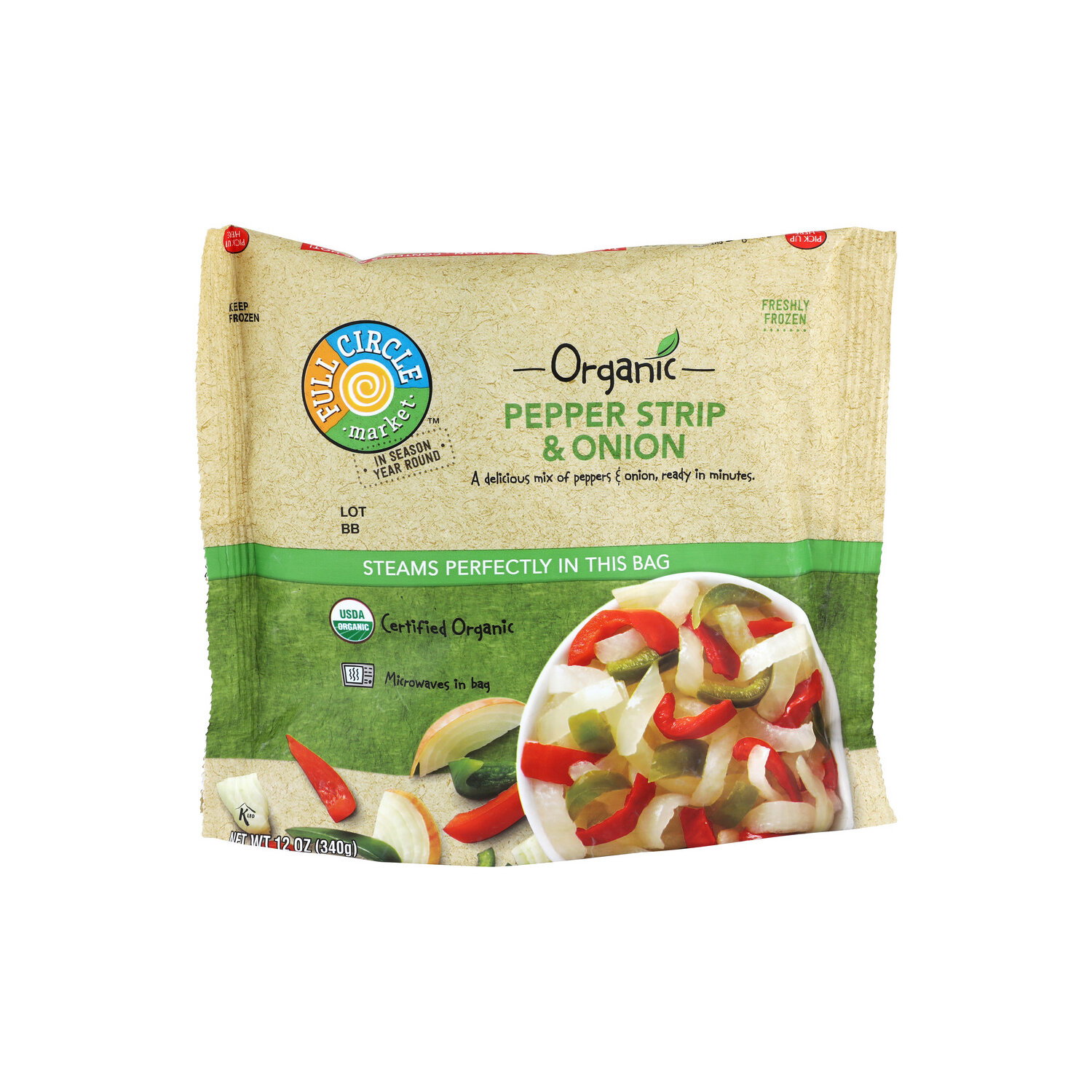 Full Circle Market Organic Pepper Strips & Onions - 12 Ounce Image 1 of 4