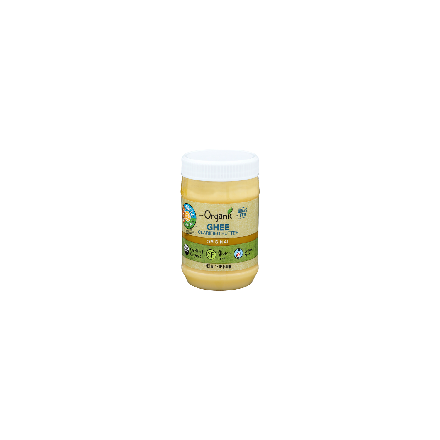 Full Circle Market Original Organic Ghee Clarified Butter - 12 Ounce Image 1 of 4