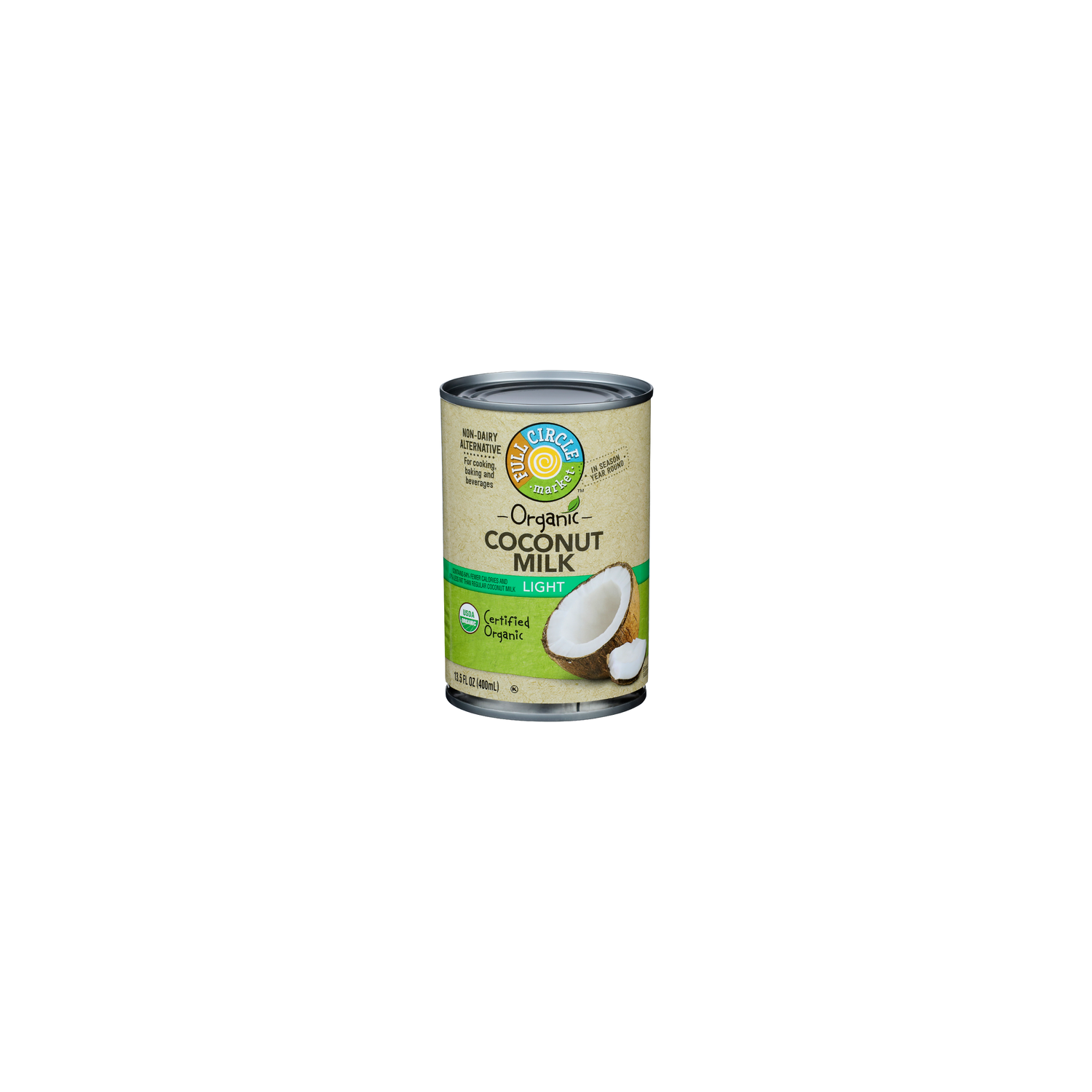 Full Circle Market Light Coconut Milk - 13.5 Fluid Ounce Image 1 of 4