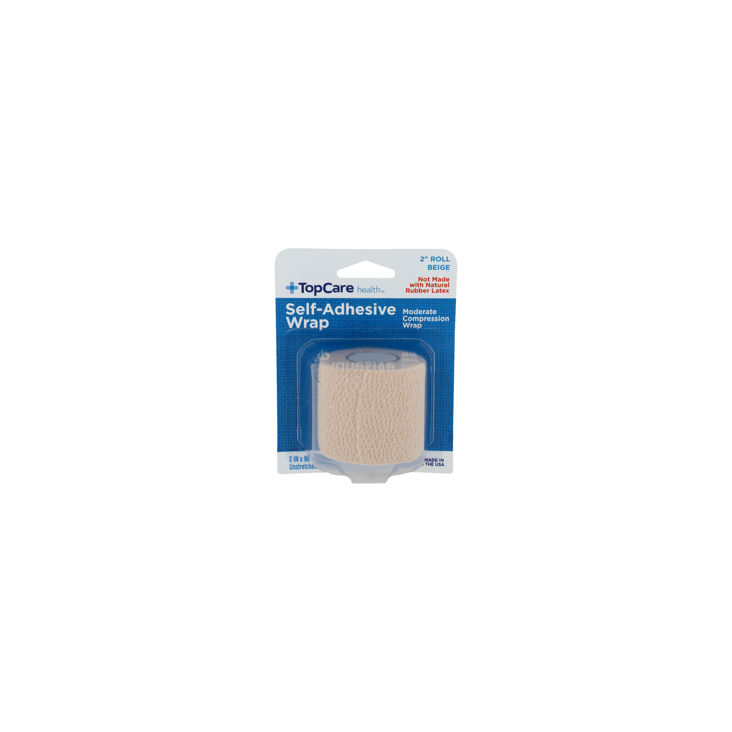 Topcare Health Self-Adhesive Wrap Moderate Compression - 1 Each Image 1 of 2