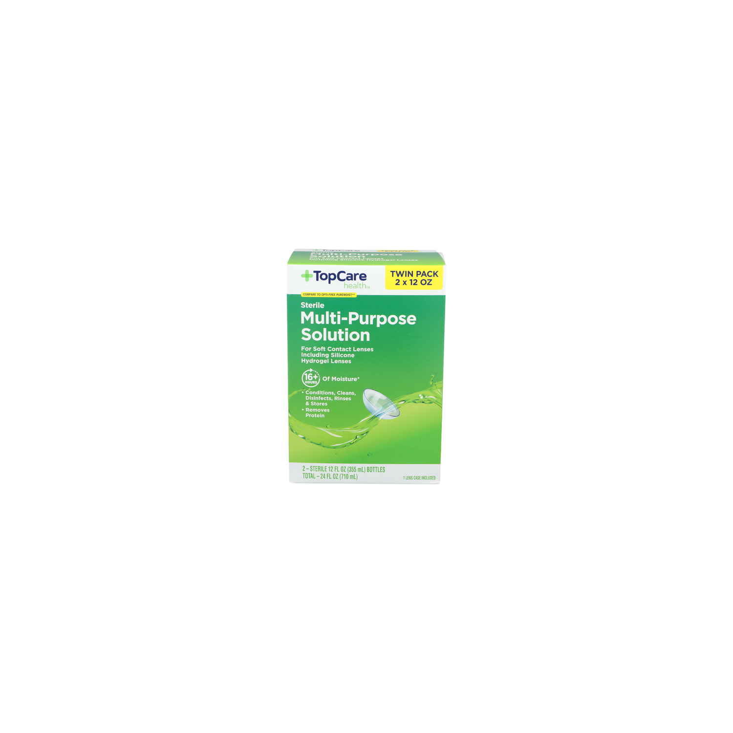 Topcare Health Sterile Multi-Purpose Solution - 6 Ounce - 2 Count Image 1 of 3