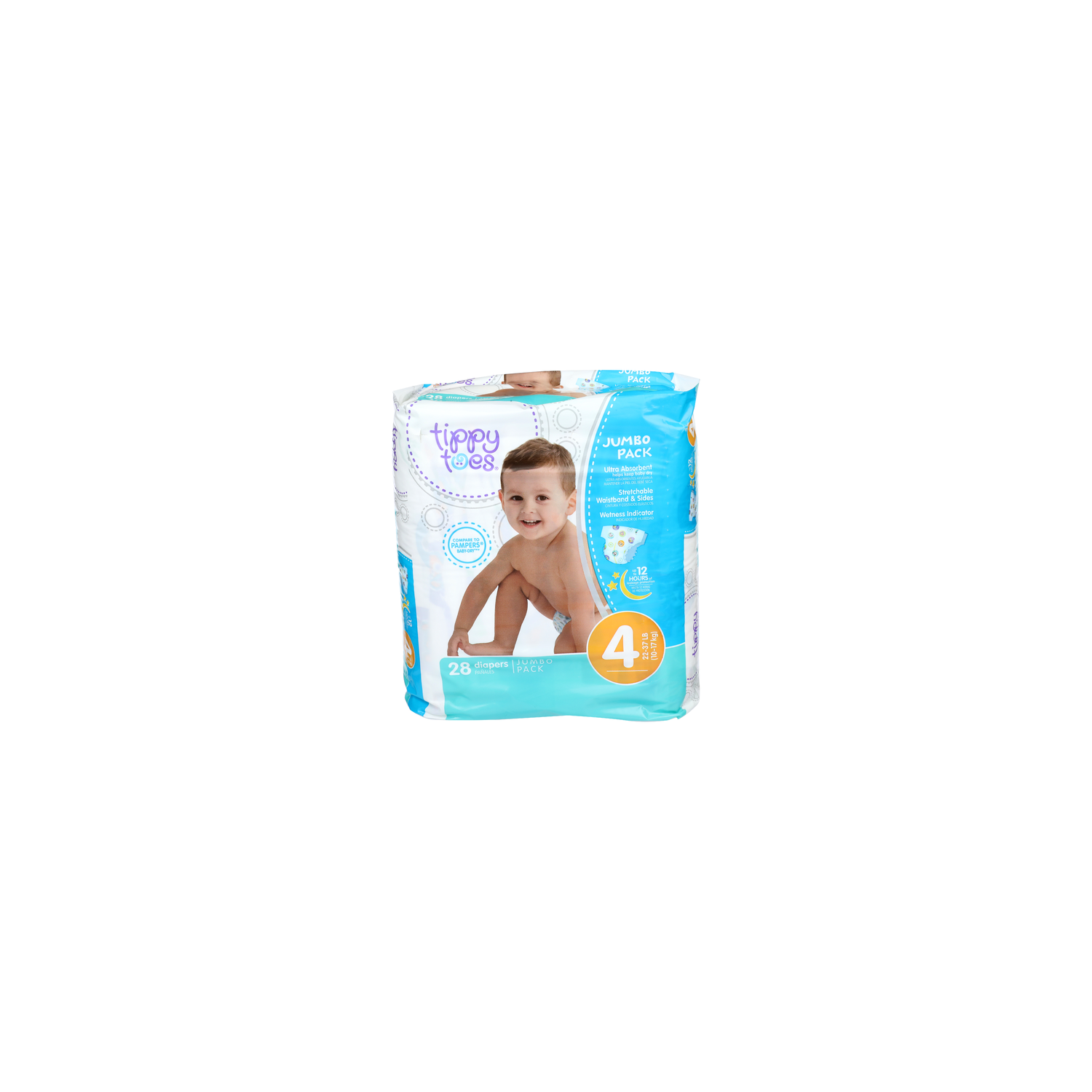 Tippy Toes 4 22 10 Jumpo Pack - 28 Count Image 1 of 2