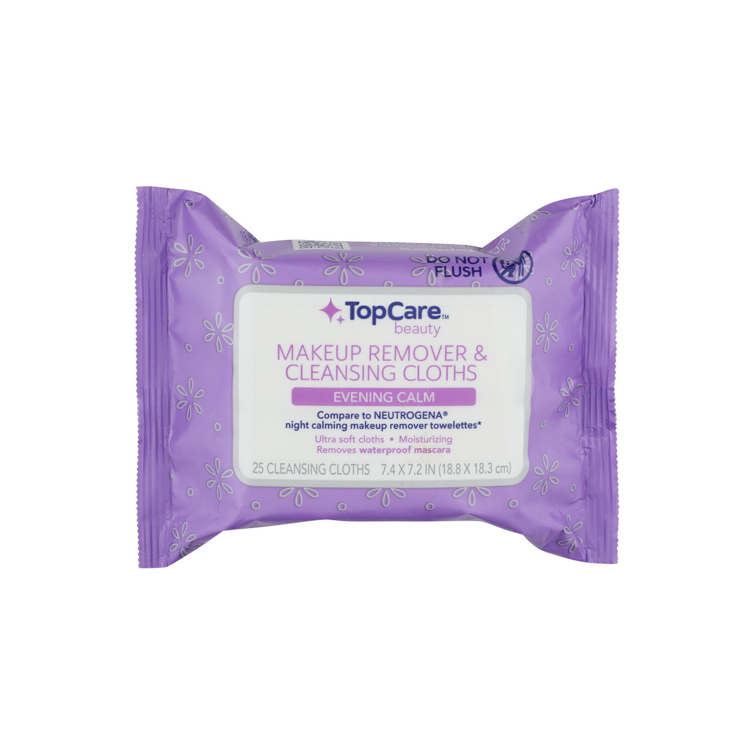 Top Care Beauty Evening Calm Makeup Remover & Cleansing Cloths - 25 Count Image 1 of 3