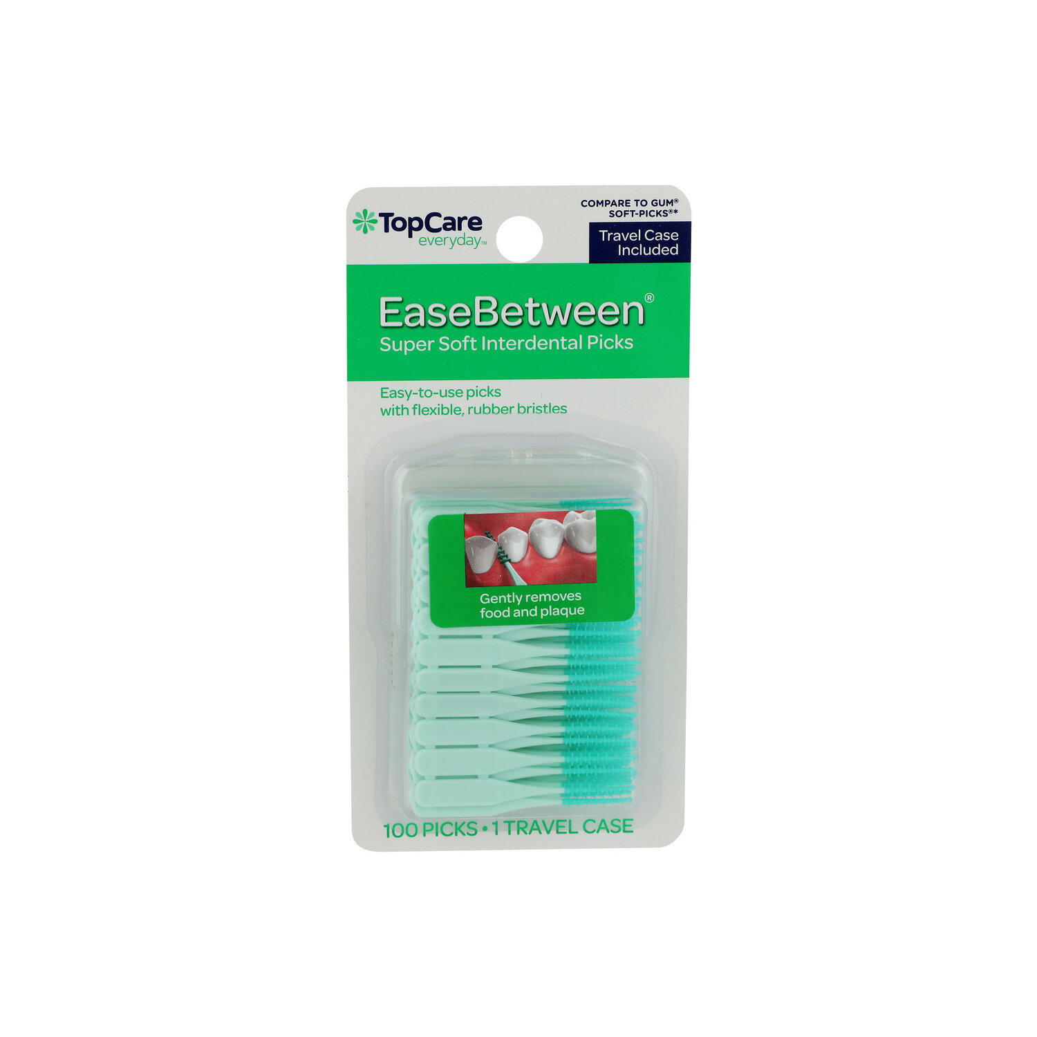 Top Care Everyday Easebetween Dental Picks - 100 Count Image 1 of 2