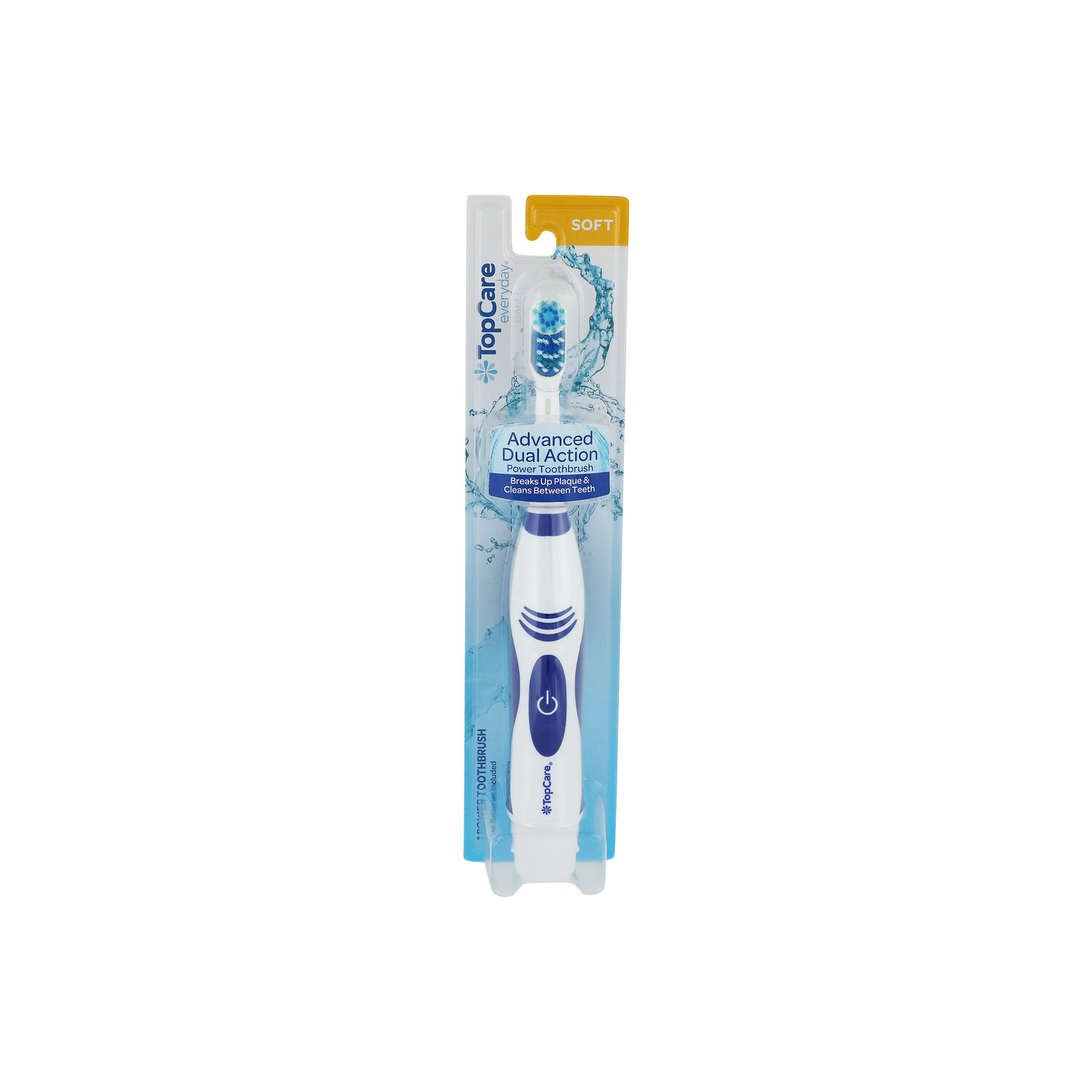 Top Care Everyday Advanced Dual Action Soft Power Toothbrush - 1 Count Image 1 of 2