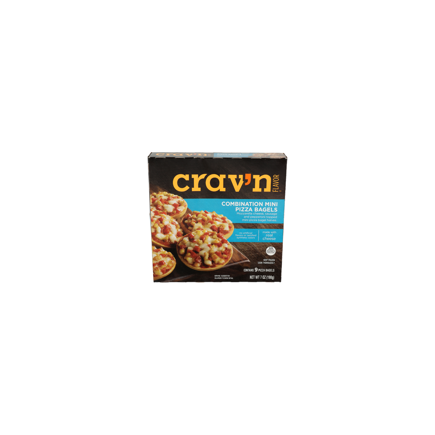 Crav'n Flavor Combination Mini Pizza Bagels - 0.778 Ounce - 9 Count Image 1 of 4