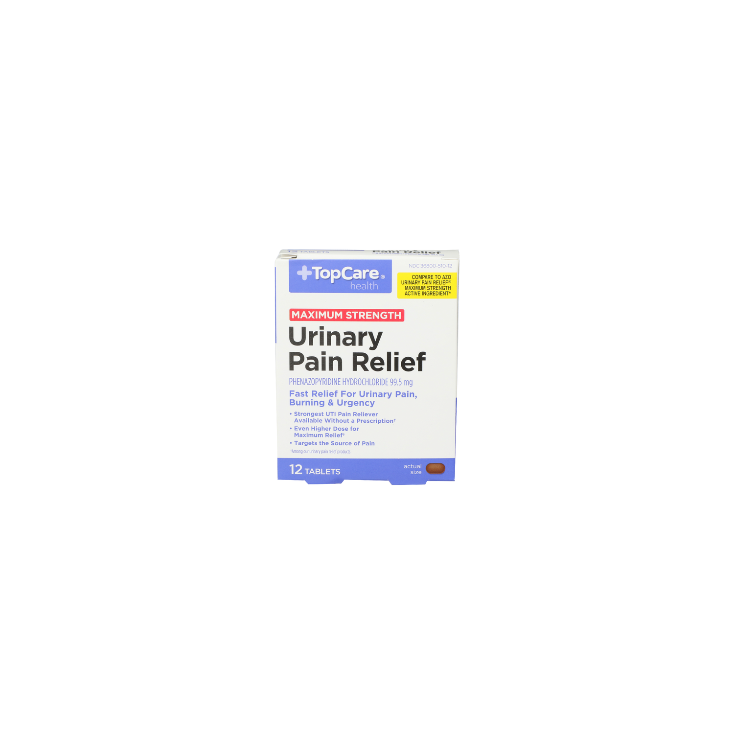 Topcare Health Health Urinary Pain Relief - 12 Count Image 1 of 2