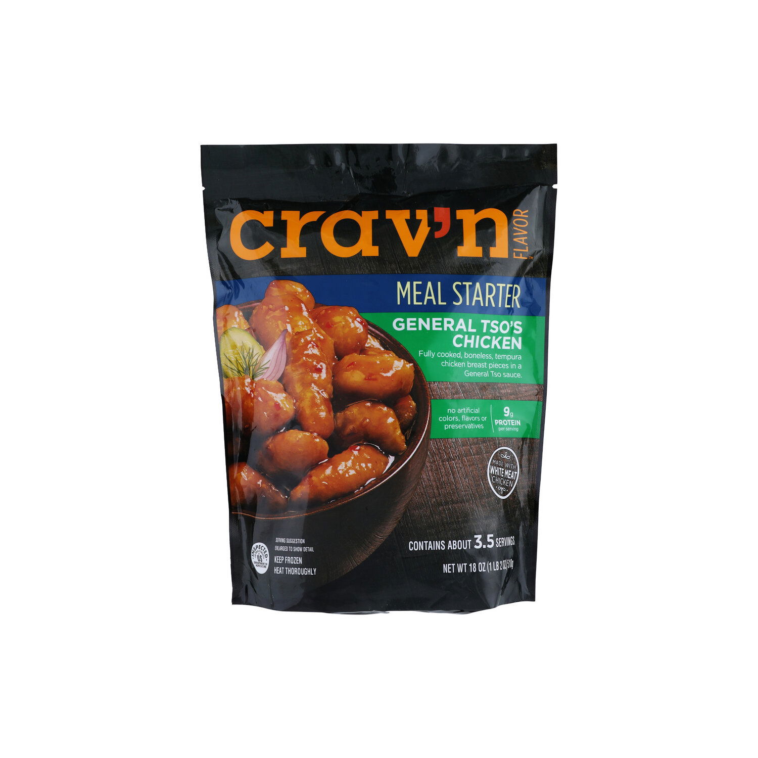 Crav'n Flavor Meal Starter General Tso's Chicken - 18 Ounce