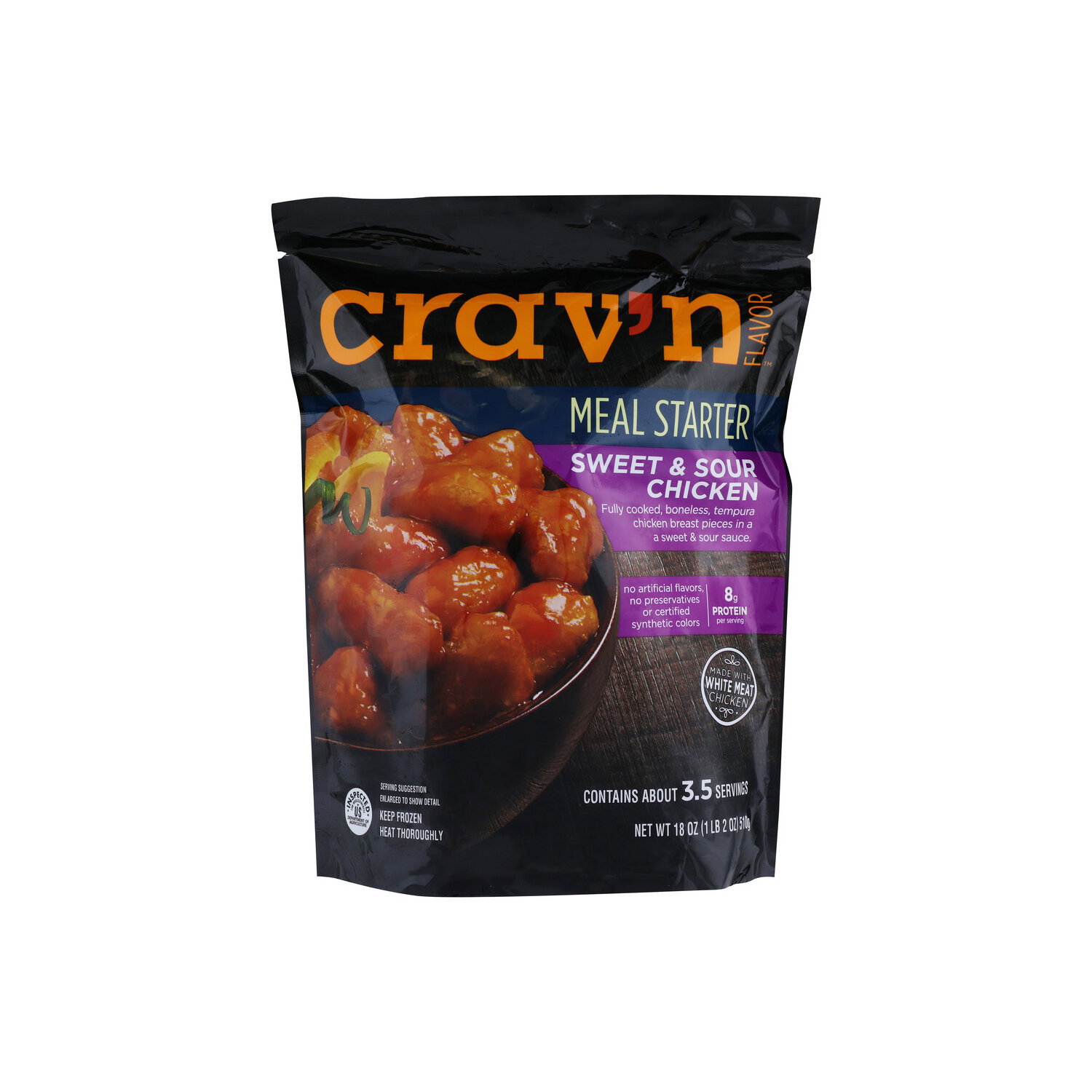 Crav'n Flavor Meal Starter Sweet & Sour Chicken - 18 Ounce Image 1 of 4