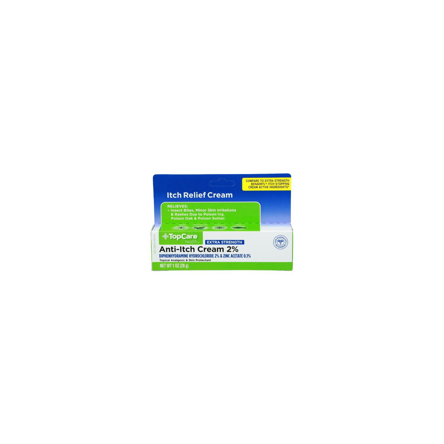 Topcare Health Health Itch Relief Cream - 1 Ounce Image 1 of 2