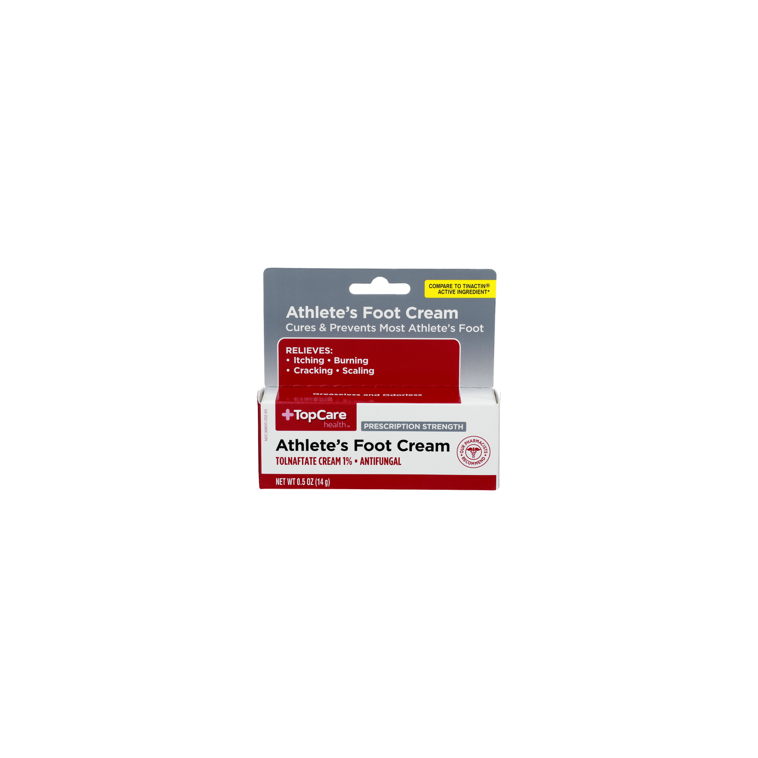 Topcare Health Cures & Prevents Most Athlete's Foot Cream - 0.5 Ounce Image 1 of 2