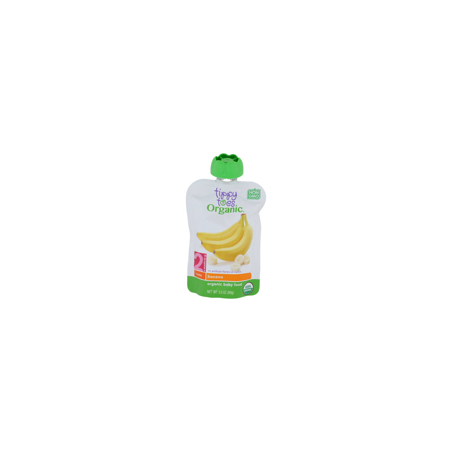 Tippy Toes Organic Banana Baby Food - 3.5 Ounce Image 1 of 4