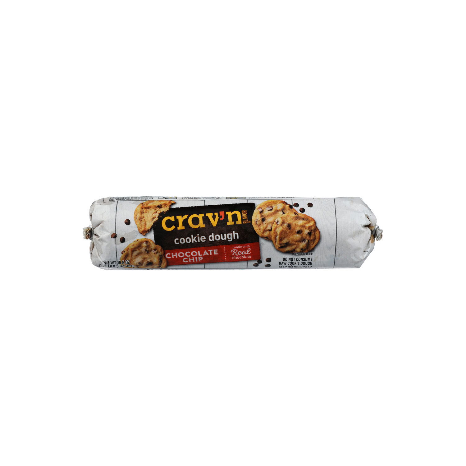 Crav'n Flavor Chocolate Chip Cookie Dough - 16.5 Ounce - Brookshire's