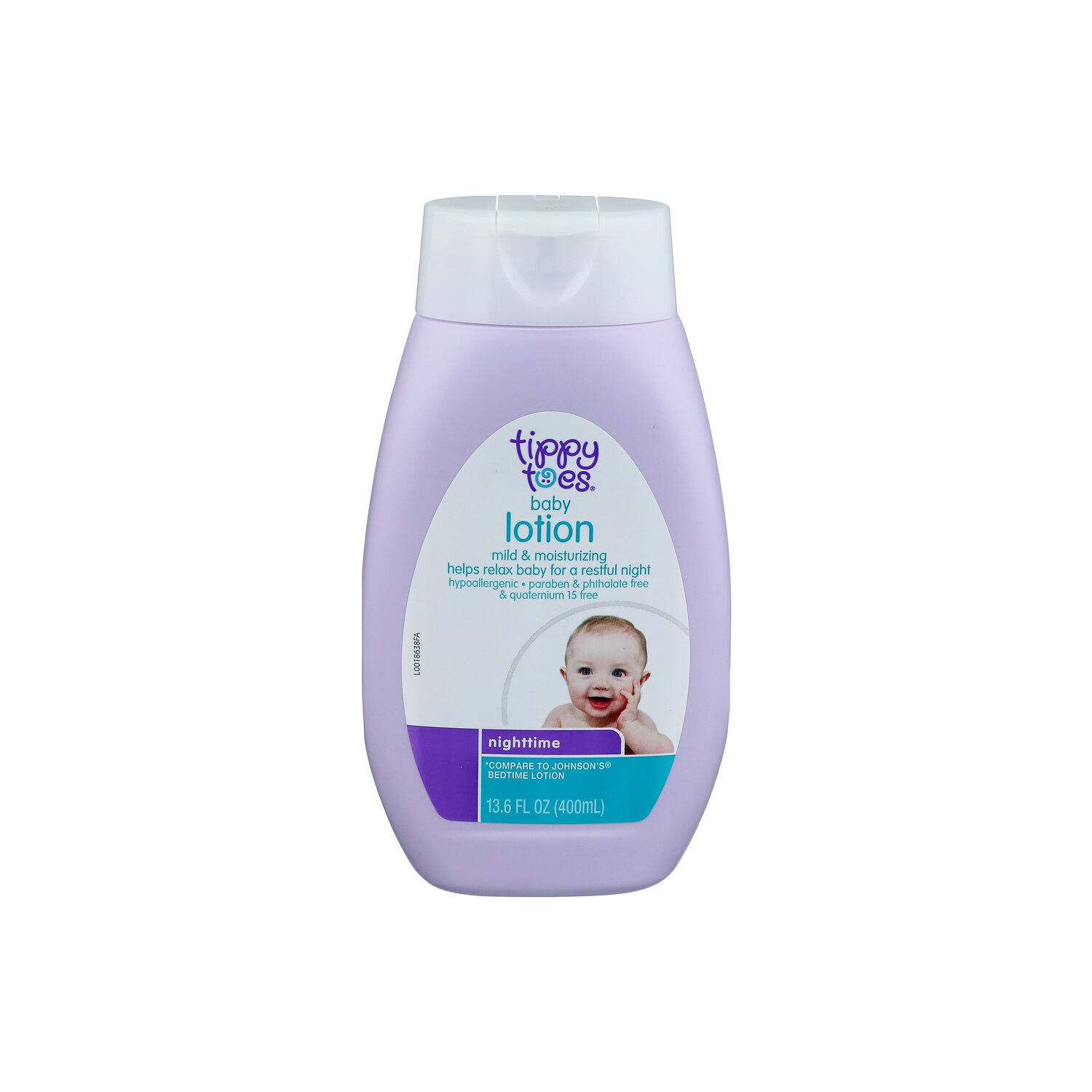 Tippy Toes Baby Lotion Night - 13.6 Fluid Ounce Image 1 of 3