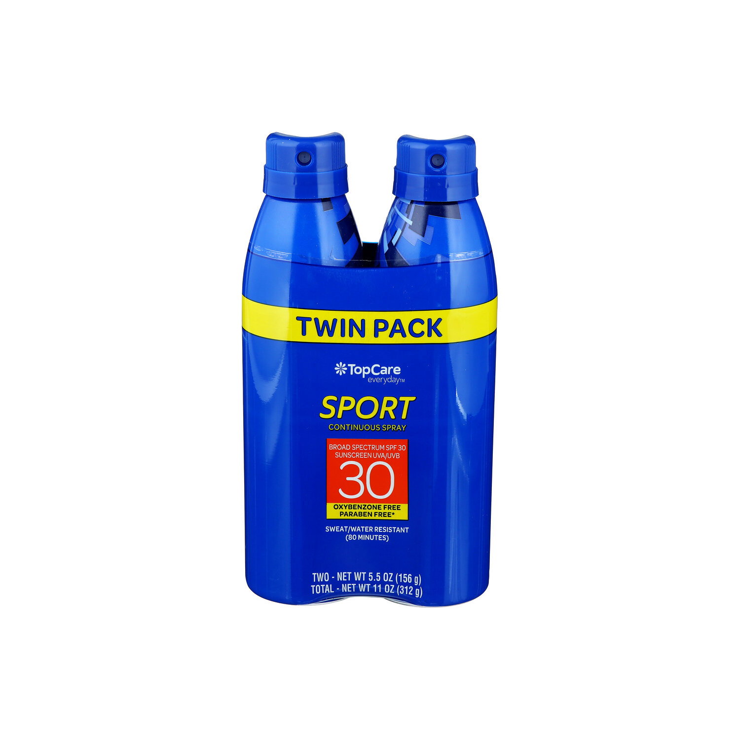 TopCare Sport SPF30 Spray Sunscreen - 5.5 Ounce - 2 Count Image 1 of 2