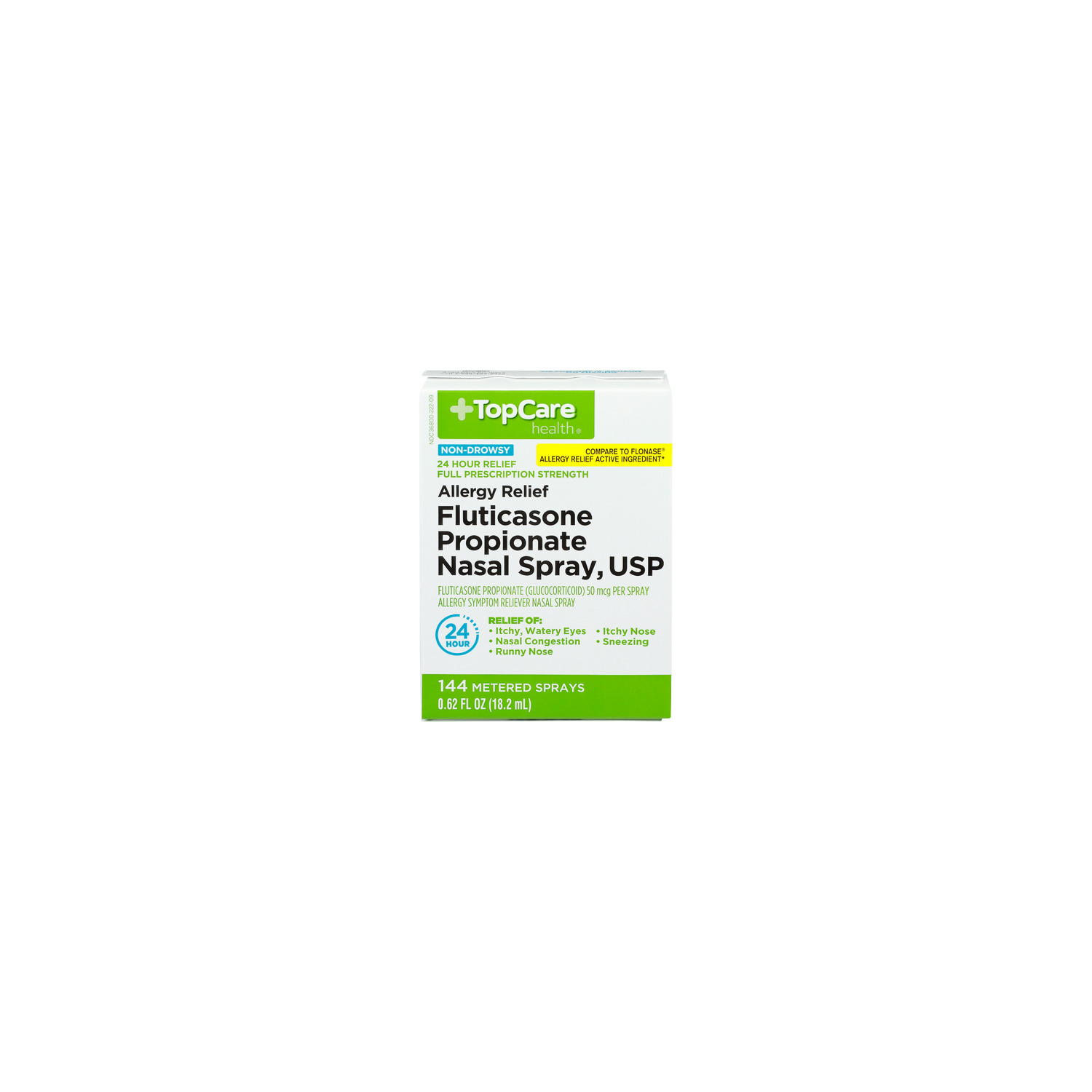 Topcare Health Health Fluticasone Propionate Nasal Spray, Usp - 0.004 Fluid Ounce - 144 Count Image 1 of 4