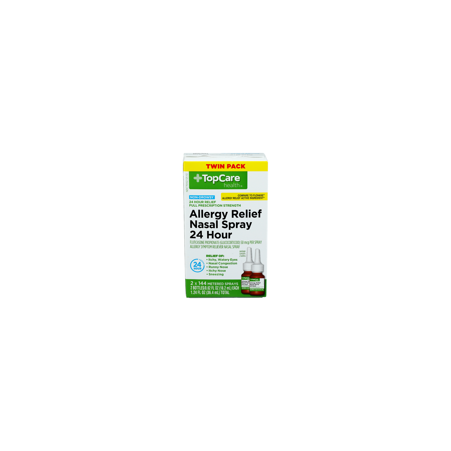 Top Care Health Non-Drowsy Allergy Relief Nasal Spray - 0.62 Fluid Ounce - 2 Count Image 1 of 4