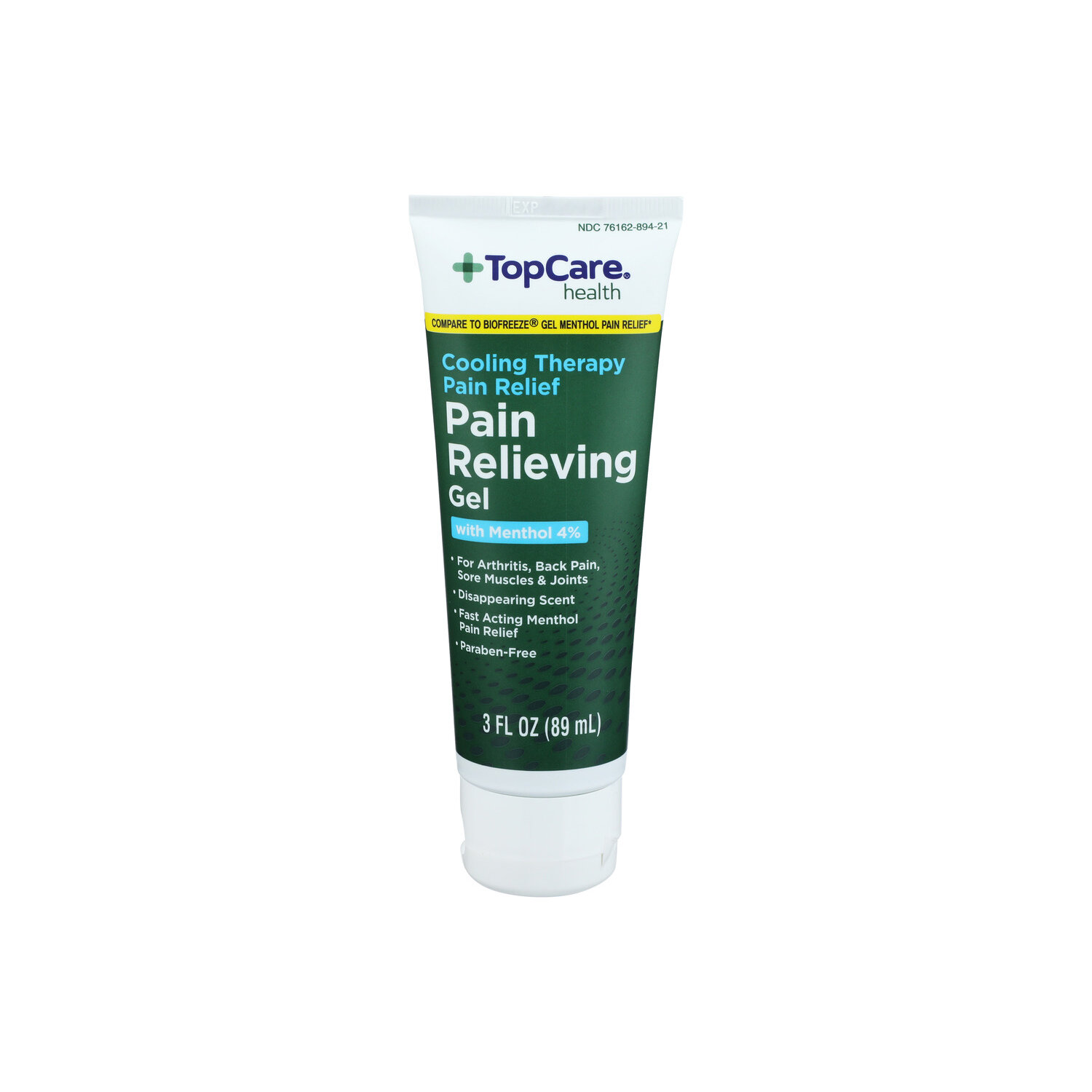Top Care Health Cooling Therapy Pain Relief Gel - 3 Fluid Ounce Image 1 of 2