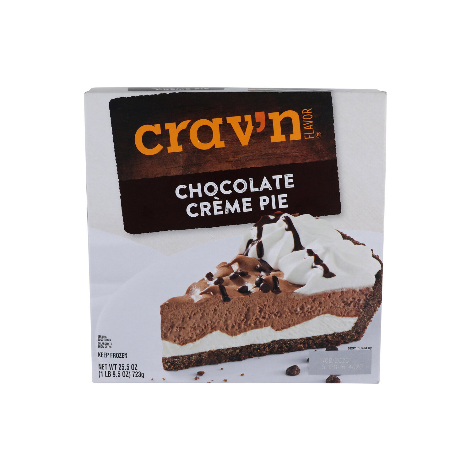 Crav'n Flavor Chocolate Creme Pie - 25.5 Ounce Image 1 of 4
