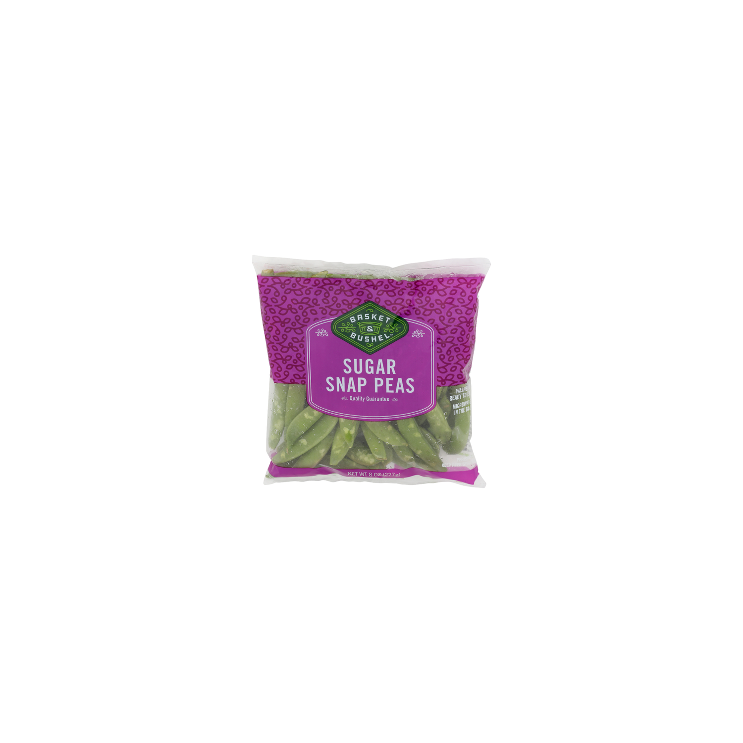 BASKET & BUSHEL Sugar Snap Peas - 8 Ounce Image 1 of 4