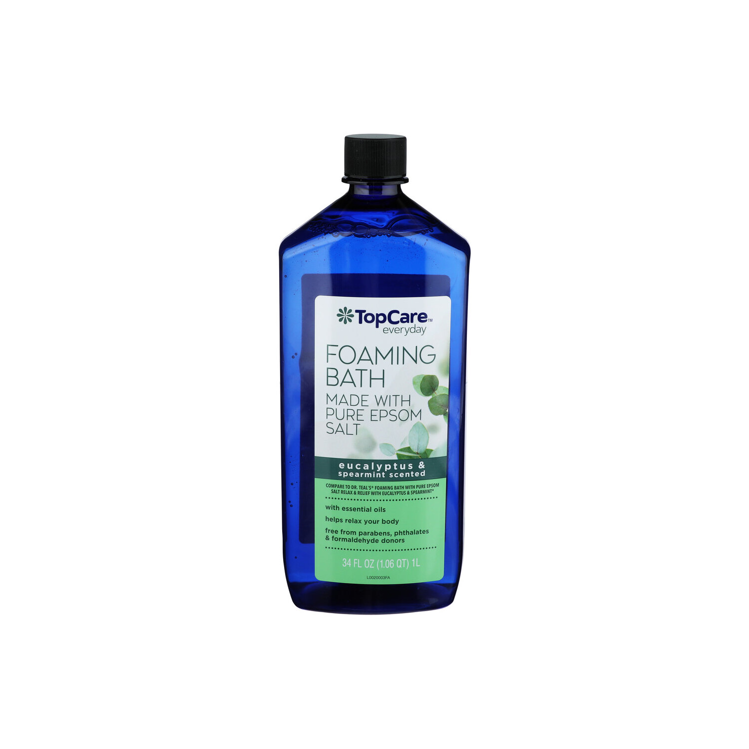 TopCare Everyday Eucalyptus & Spearmint Foaming Bath With Epsom Salt - 34 Fluid Ounce Image 1 of 3
