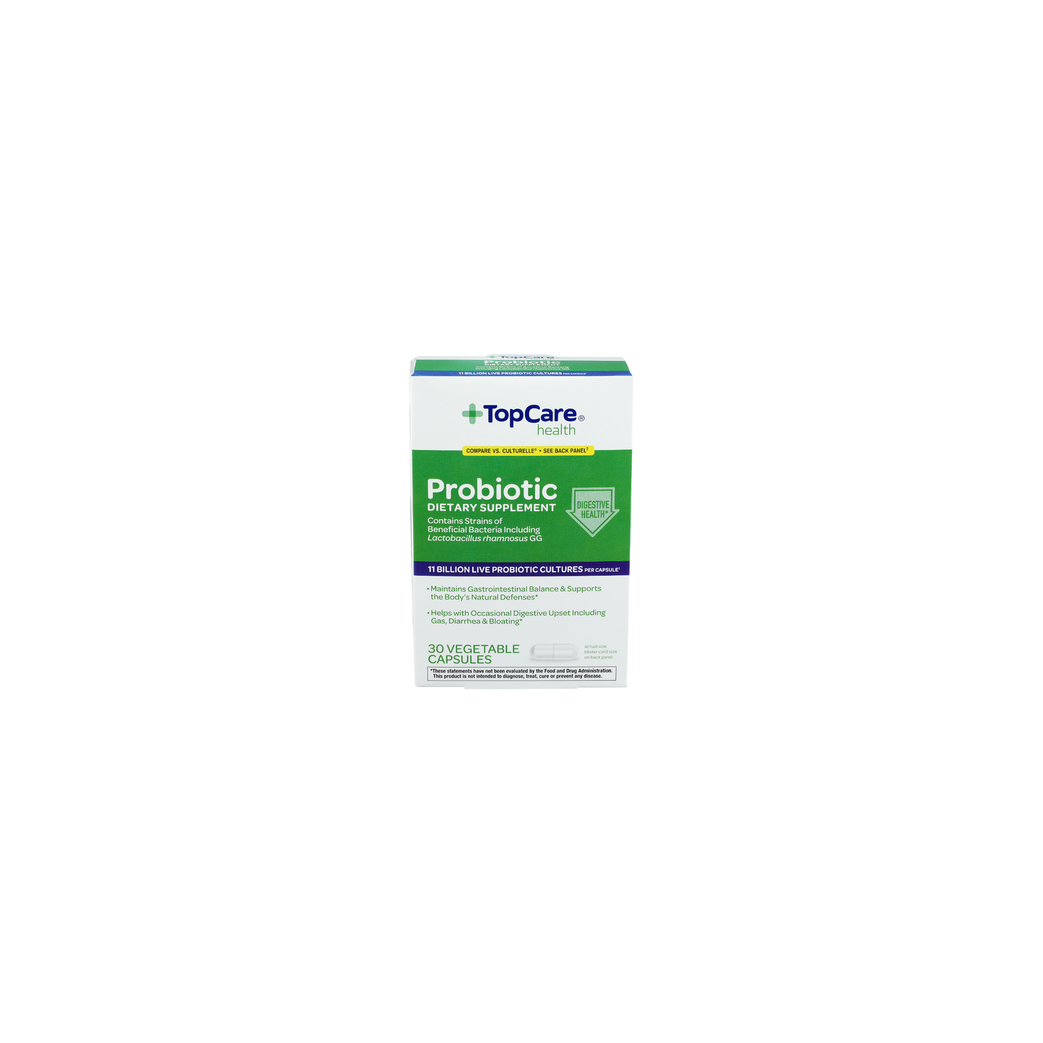 Top Care Health Probiotic Dietary Supplement - 30 Count Image 1 of 2