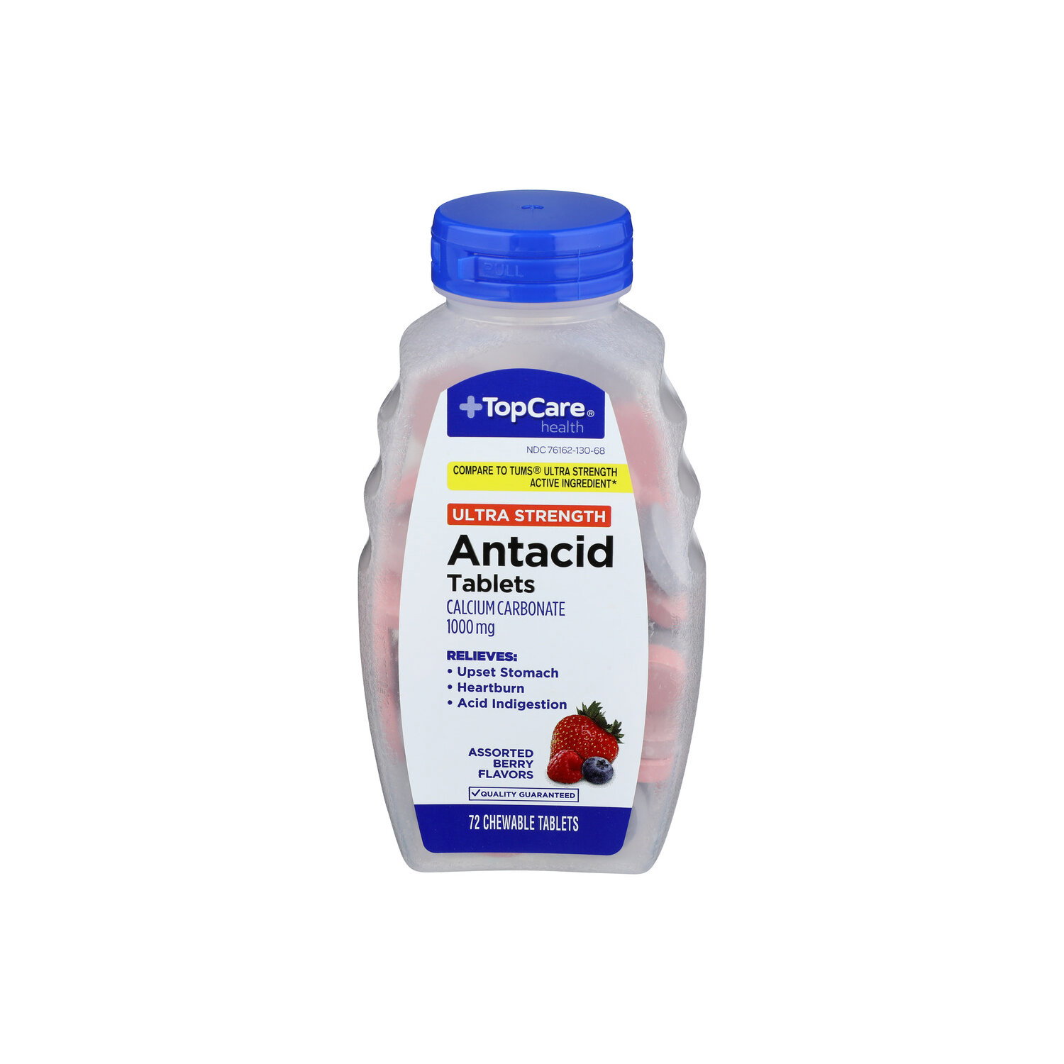 TopCare Health Ultra Strength Antacid Tablets - 72 Count Image 1 of 2