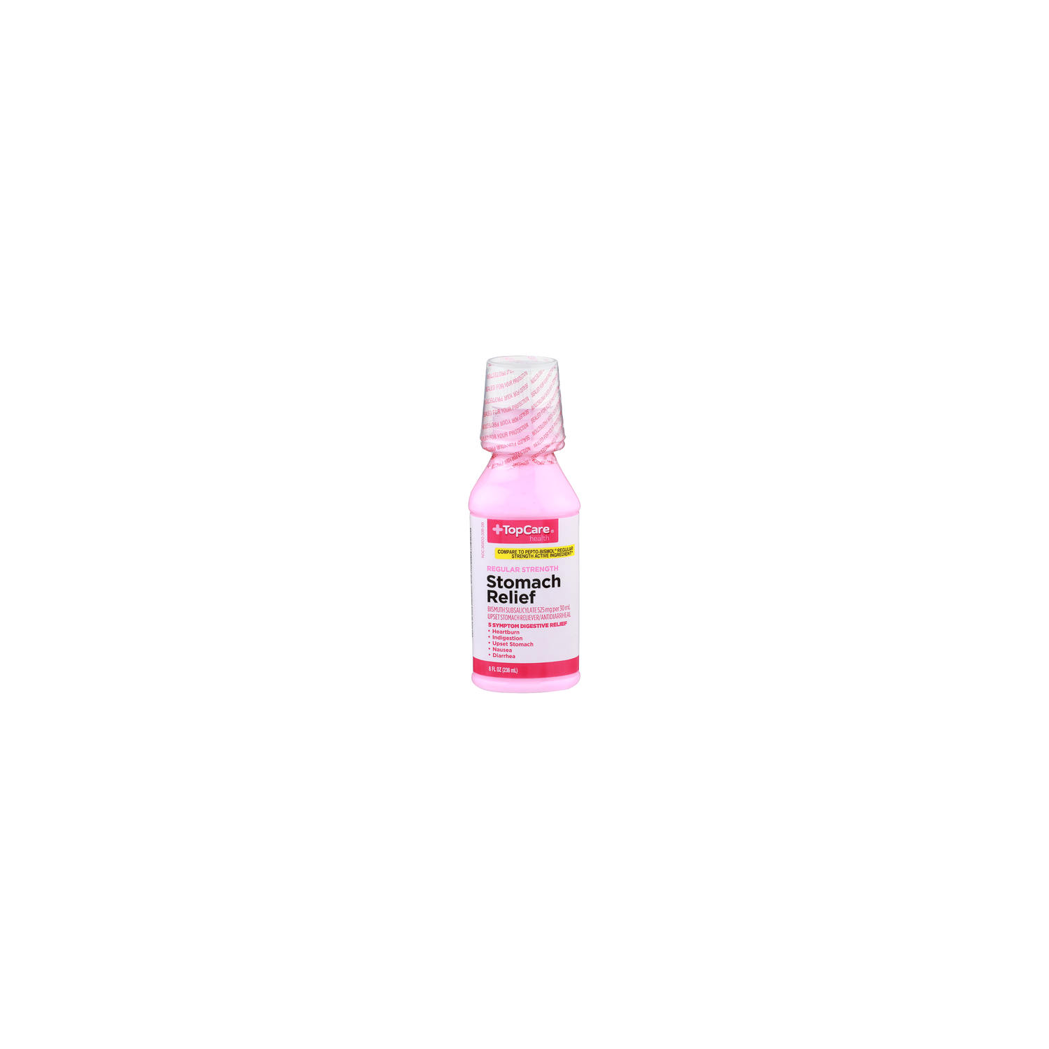 Topcare Health Health Upset Stomach Relieverantidiarrheal - 8 Fluid Ounce Image 1 of 4