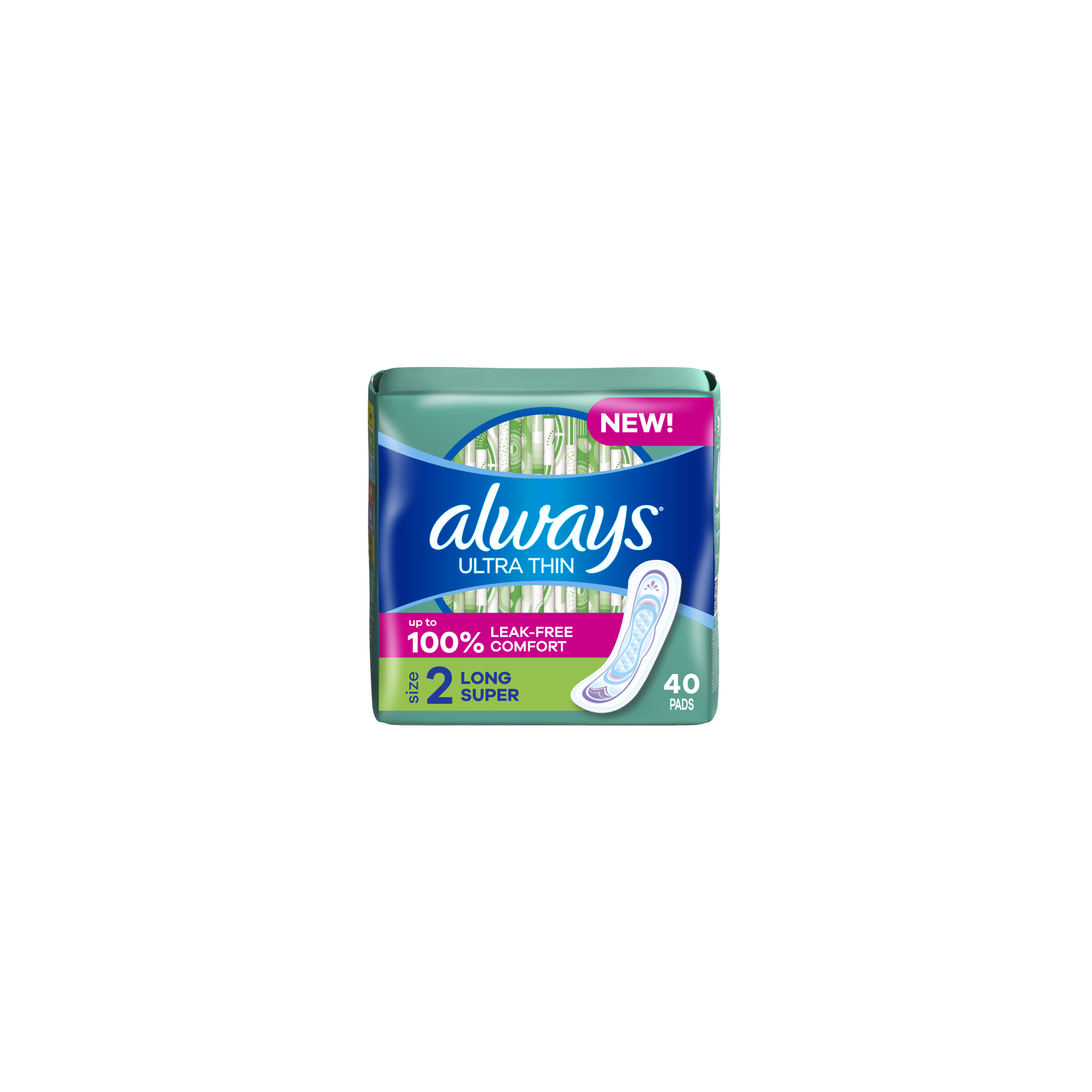 Always Ultra Thin Pads - 40 Count Image 1 of 3