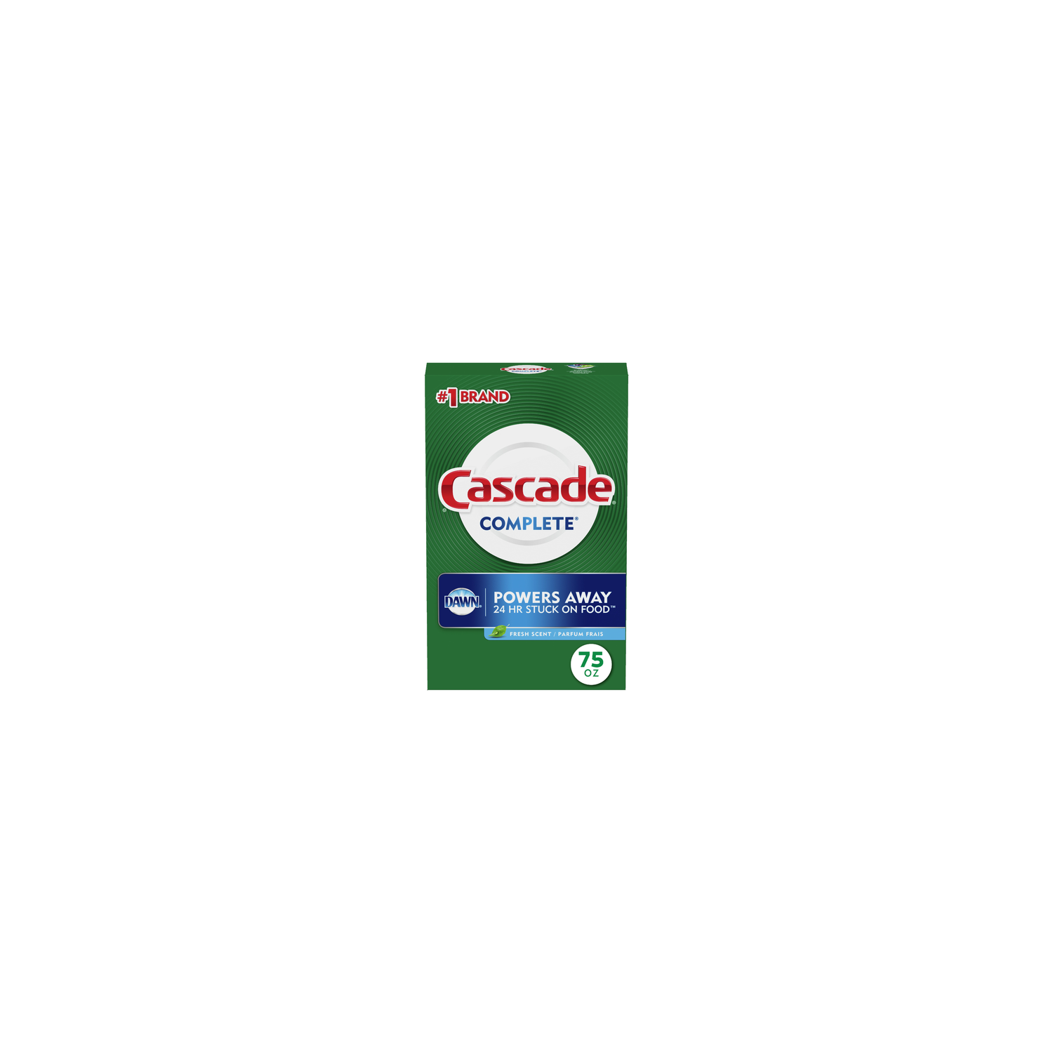 Cascade Fresh Scent Dawn Grease Fighting Power Complete Dishwasher Detergent - 75 Ounce Image 1 of 3