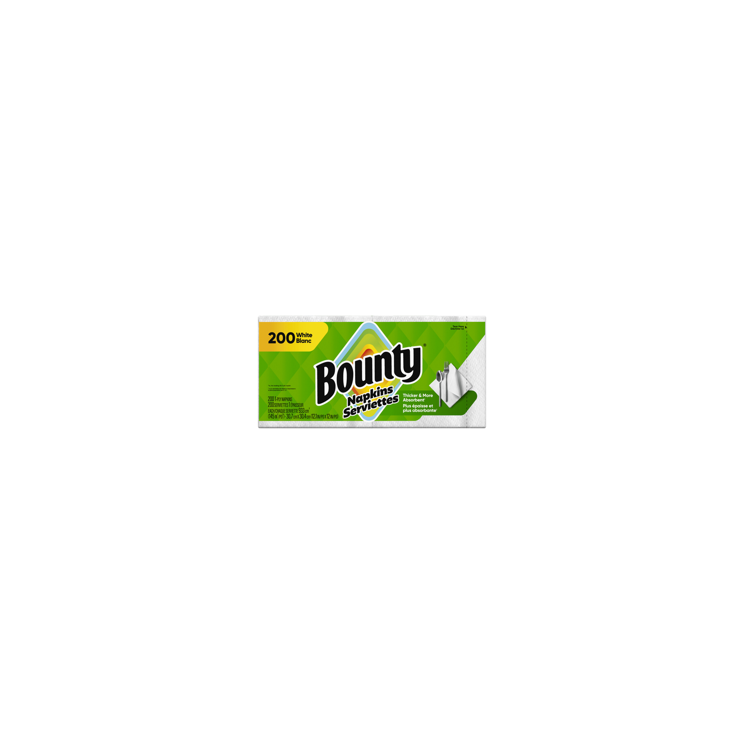 Bounty Napkins - 200 Count Image 1 of 2