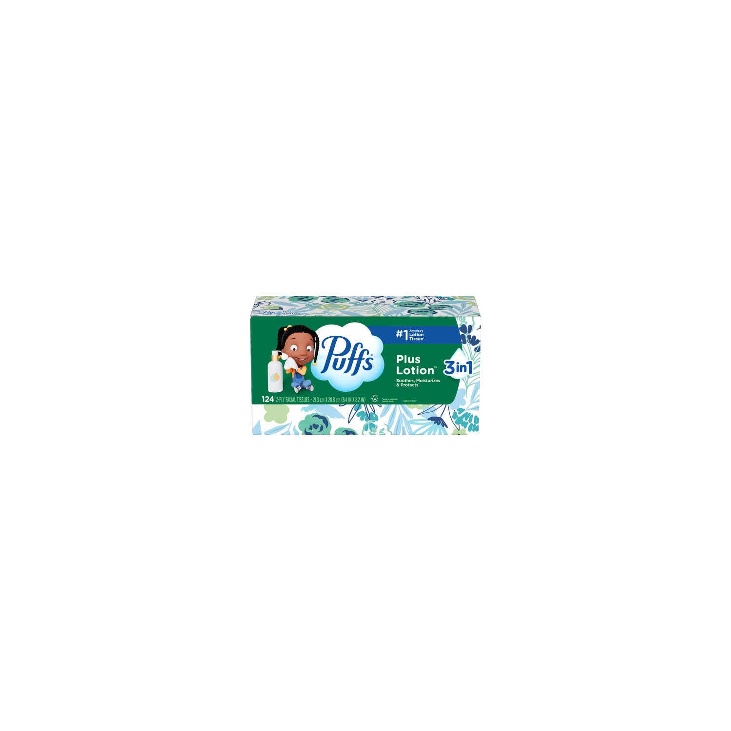 Puffs Plus Lotion - 124 Count Image 1 of 2