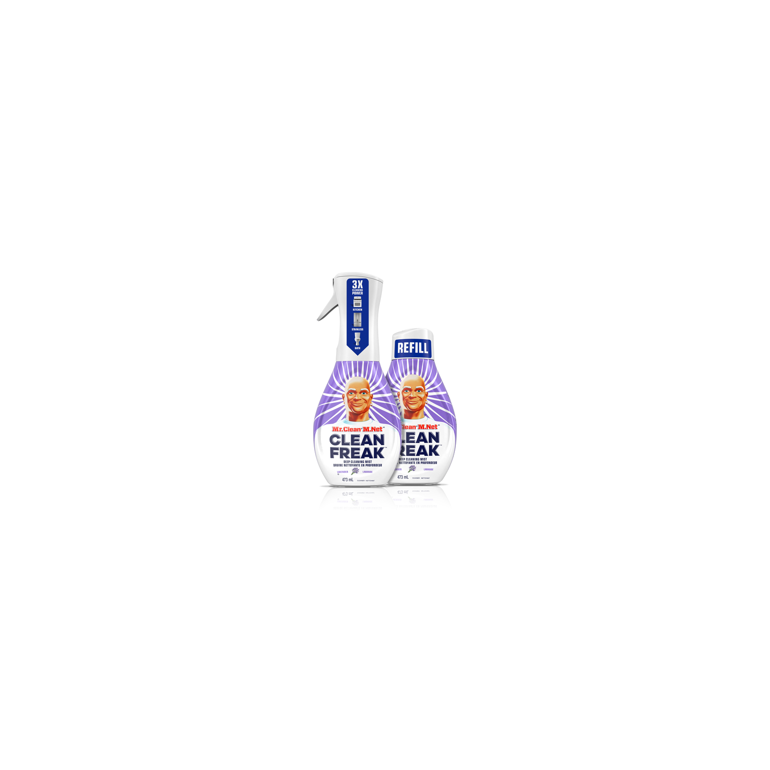 Mr. Clean Lavender Deep Cleaning Mist Cleaner Freak - 16 Fluid Ounce Image 1 of 3
