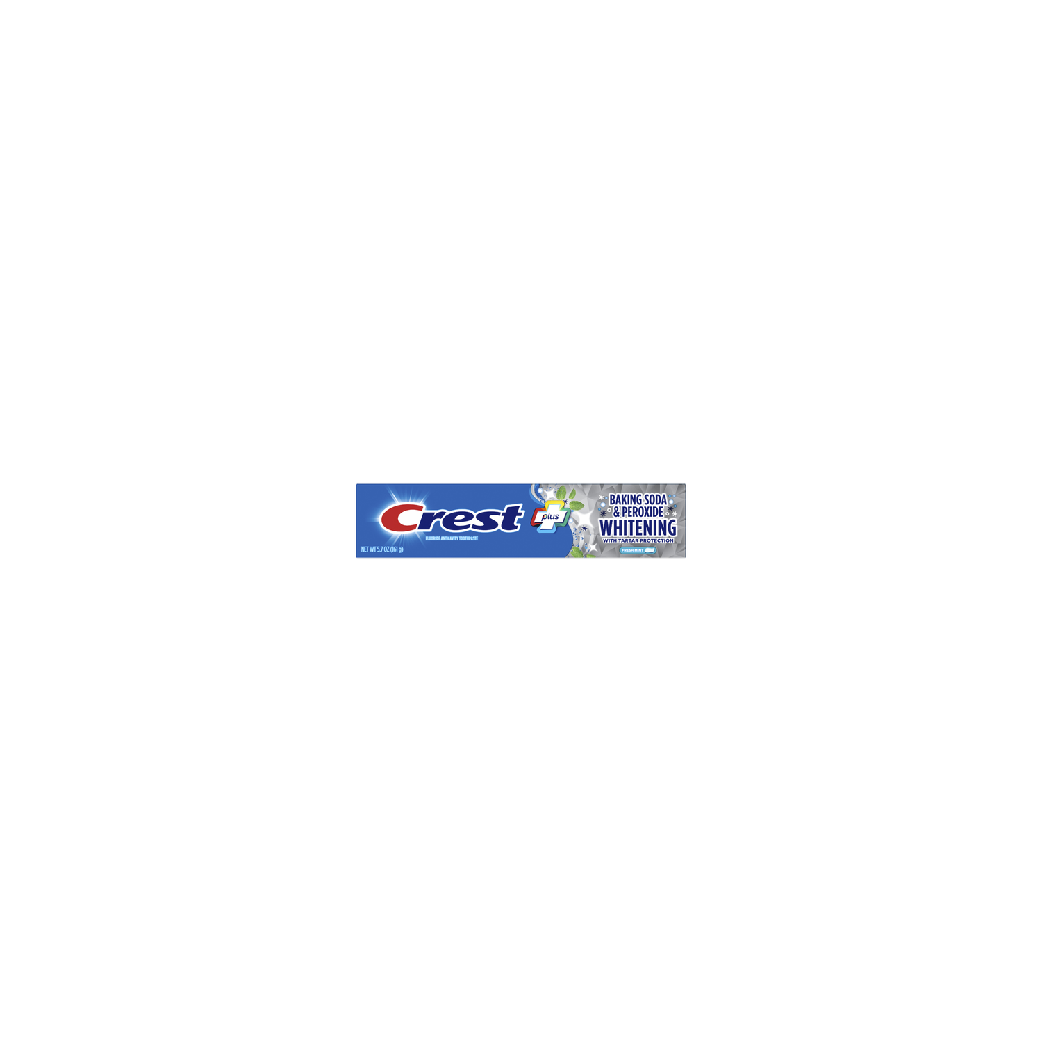 Crest Fresh Mint Baking Soda & Peroxide Whitening Fluoride Anticavity Toothpaste - 5.7 Ounce Image 1 of 2