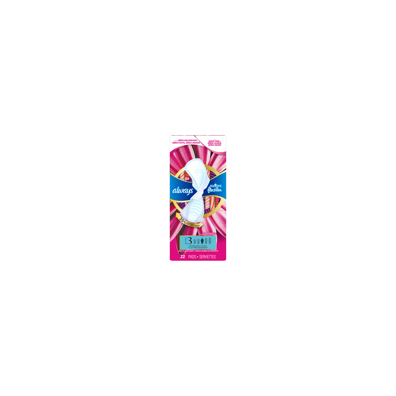 Always Light, Clean Scent Pads - 22 Count Image 1 of 2