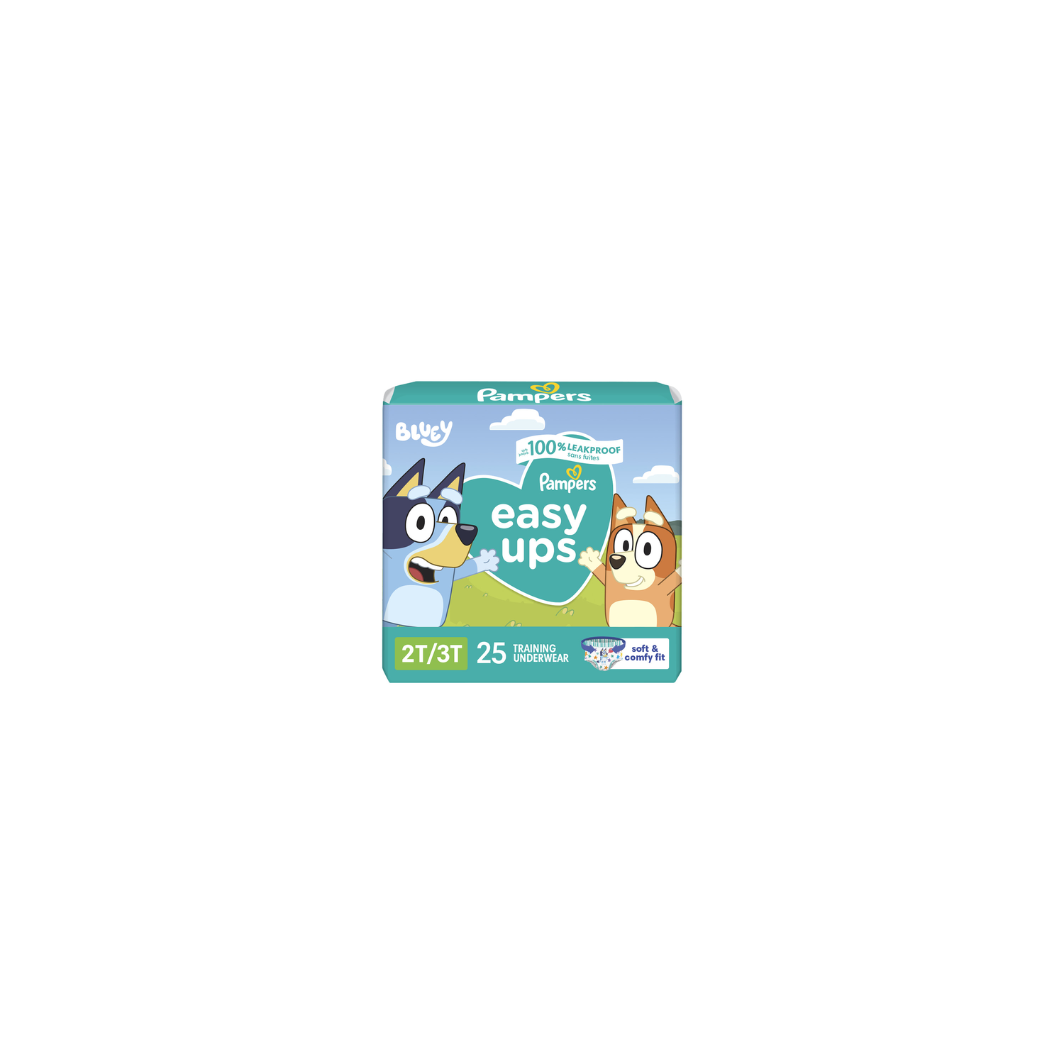 Pampers Easy Ups Training Underwear Boys Size 4 - 25 Count