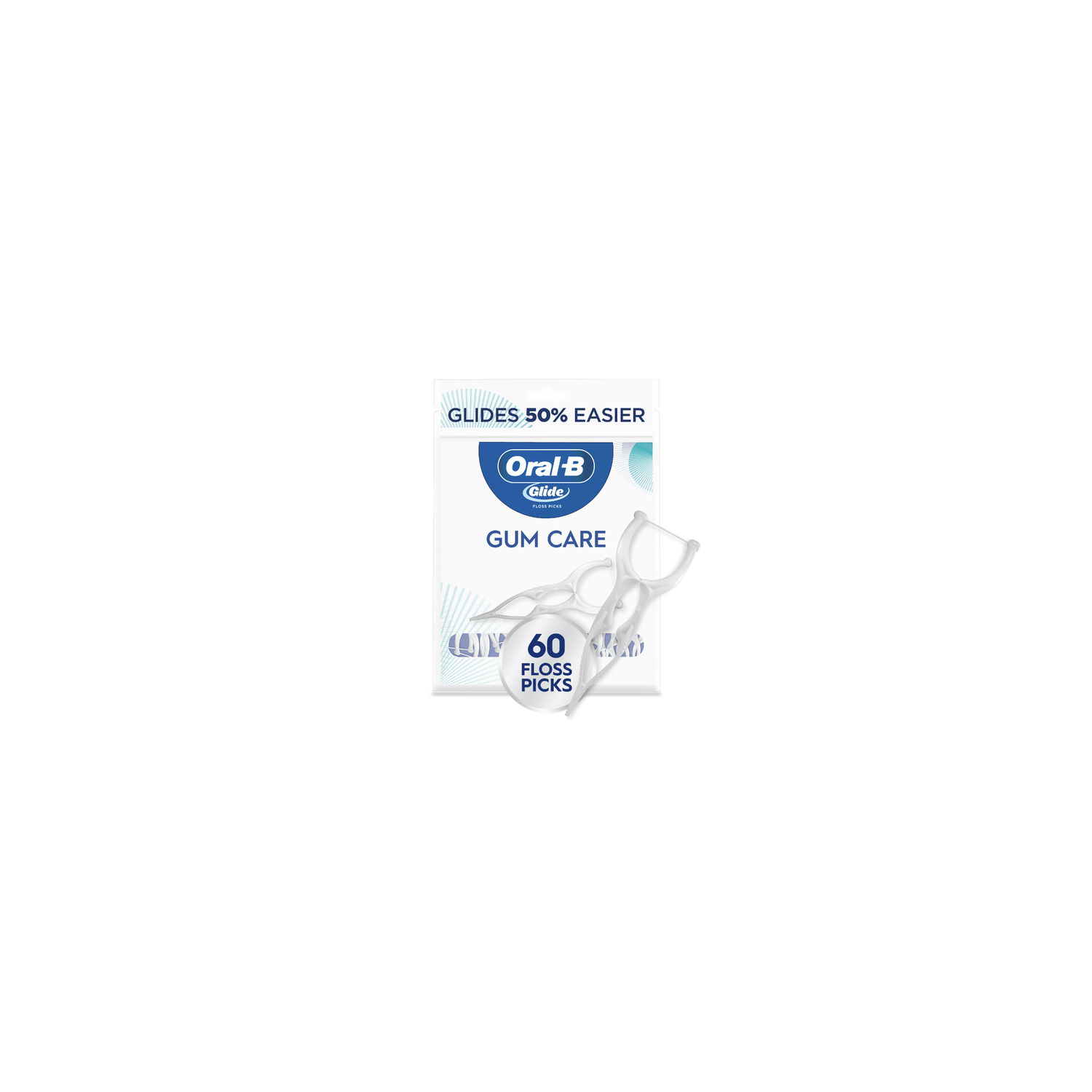 Oral-B Glide Gum Care Dental Floss Picks - 60 Count Image 1 of 2