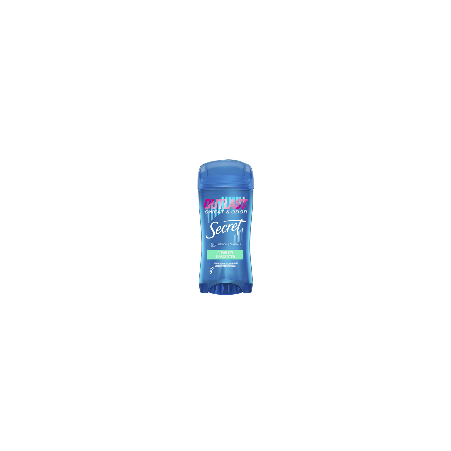 Secret Unscented Out Last Sweat & Odor Antiperspirant Deodorant - 2.6 Ounce Image 1 of 2
