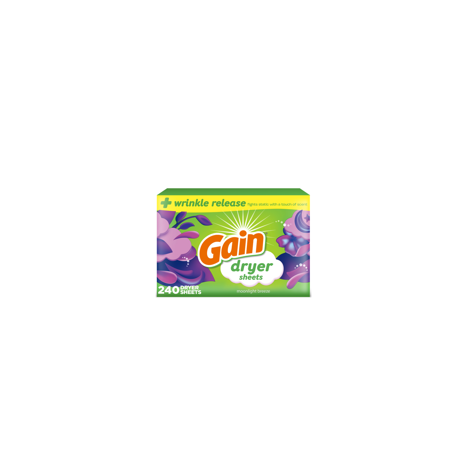 Gain , Laundry Dryer Sheets, Moonlight Breeze Scent - 24 Count Image 1 of 2
