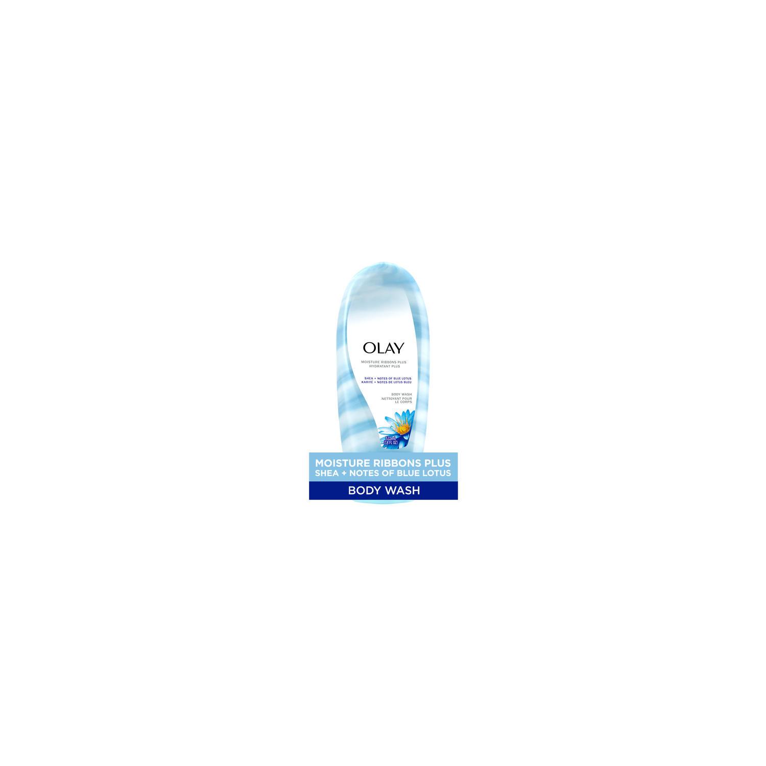 Olay Shea + Notes Of Blue Lotus Body Wash - 532 ml Image 1 of 3