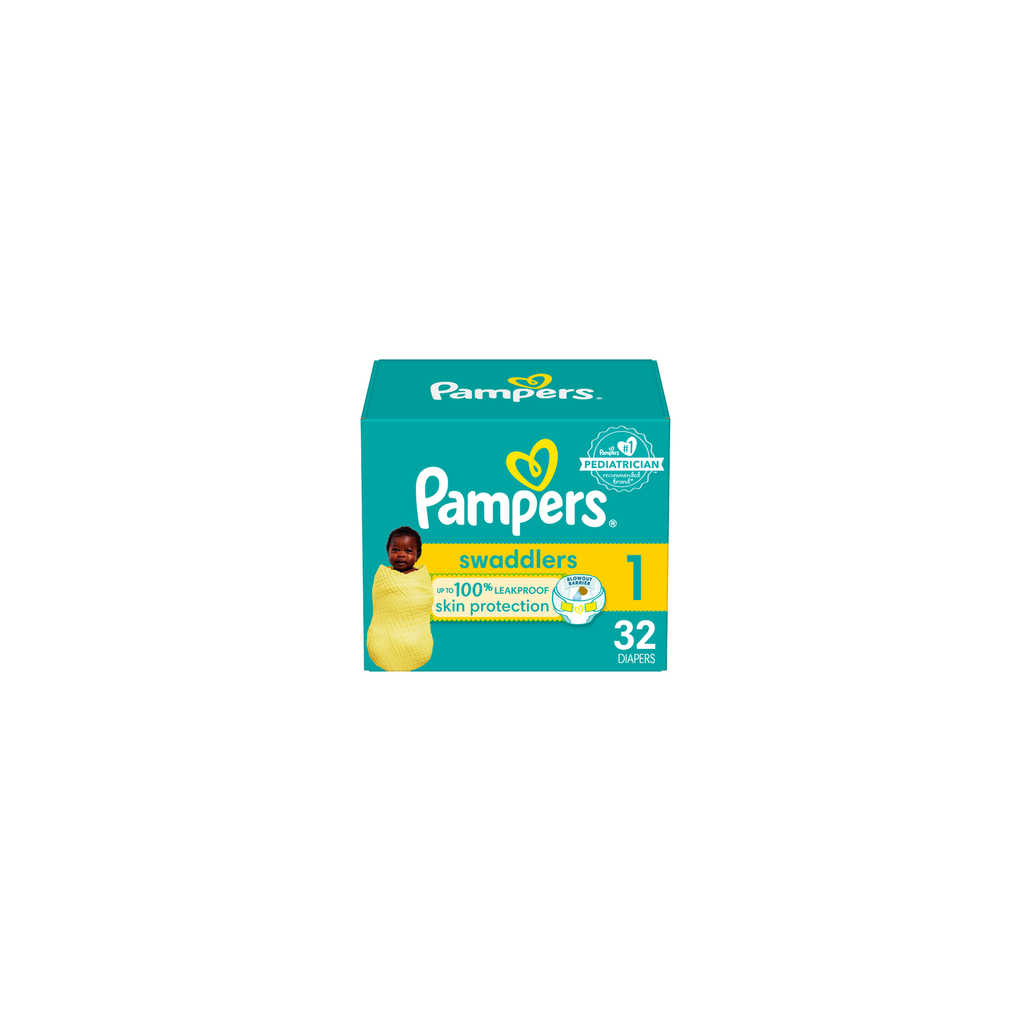 Pampers Swaddlers Jumbo Pack - 32 Count