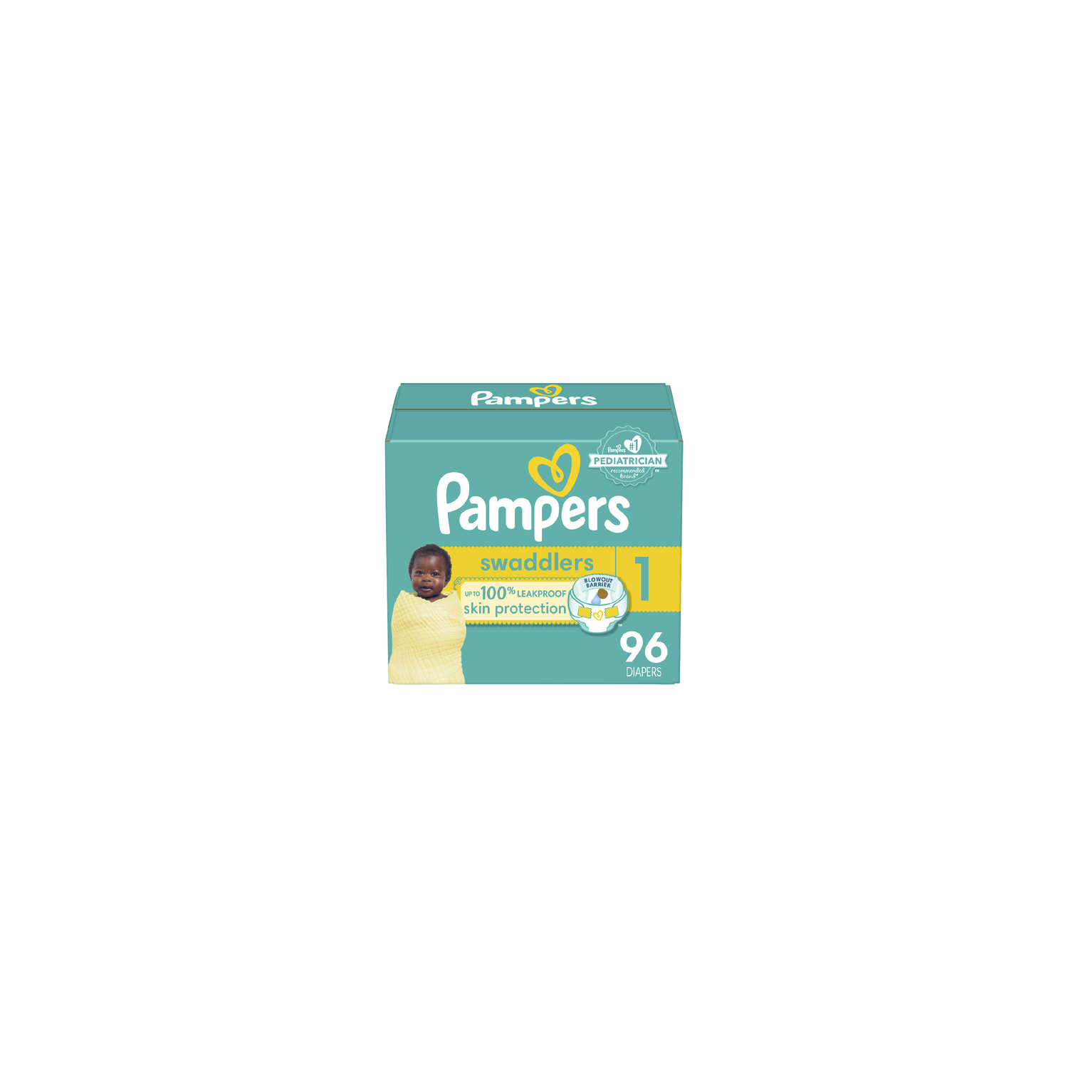 Pampers Swaddlers Diapers - 96 Count